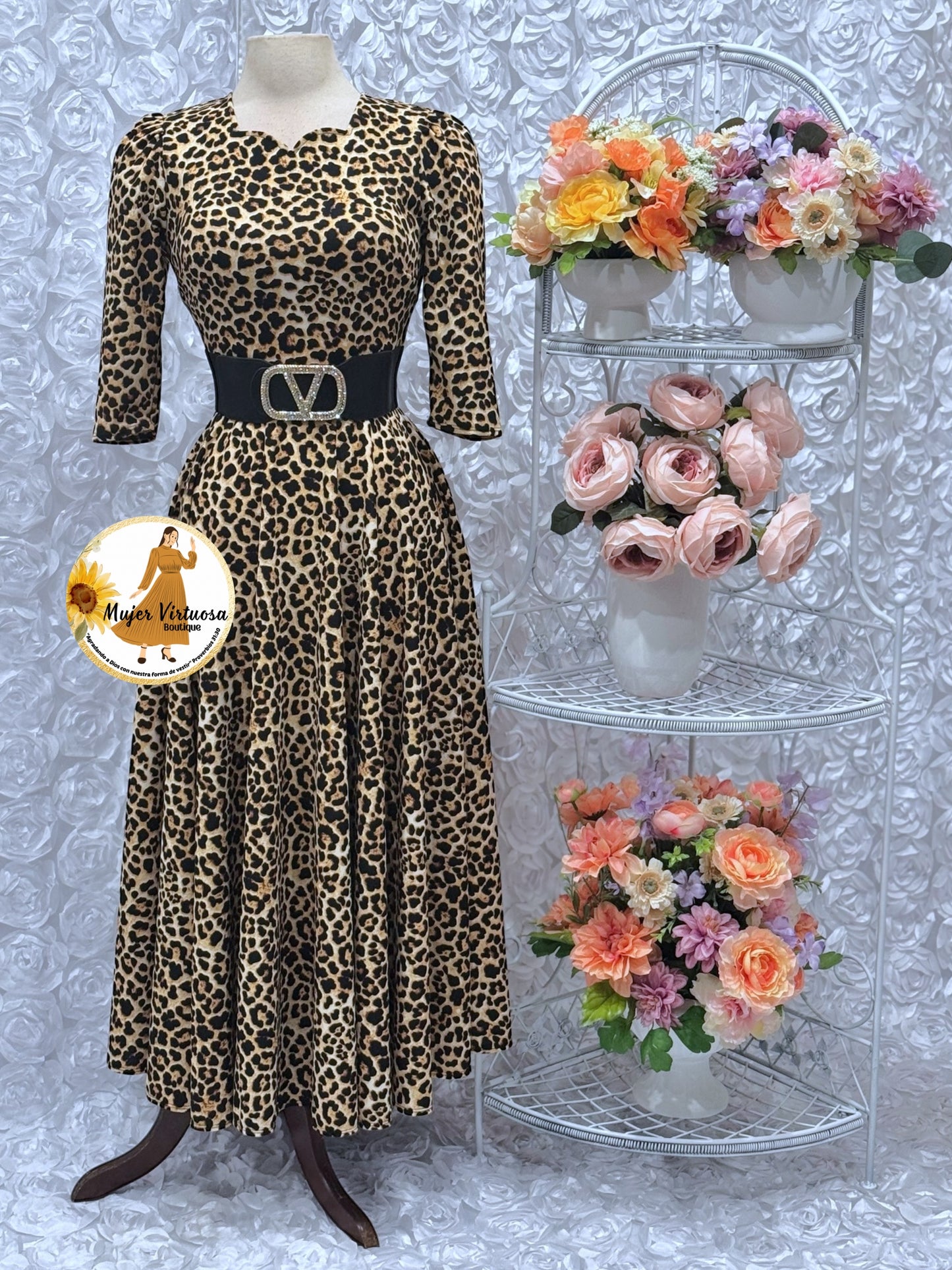 Lucy Cheetah Print Dress