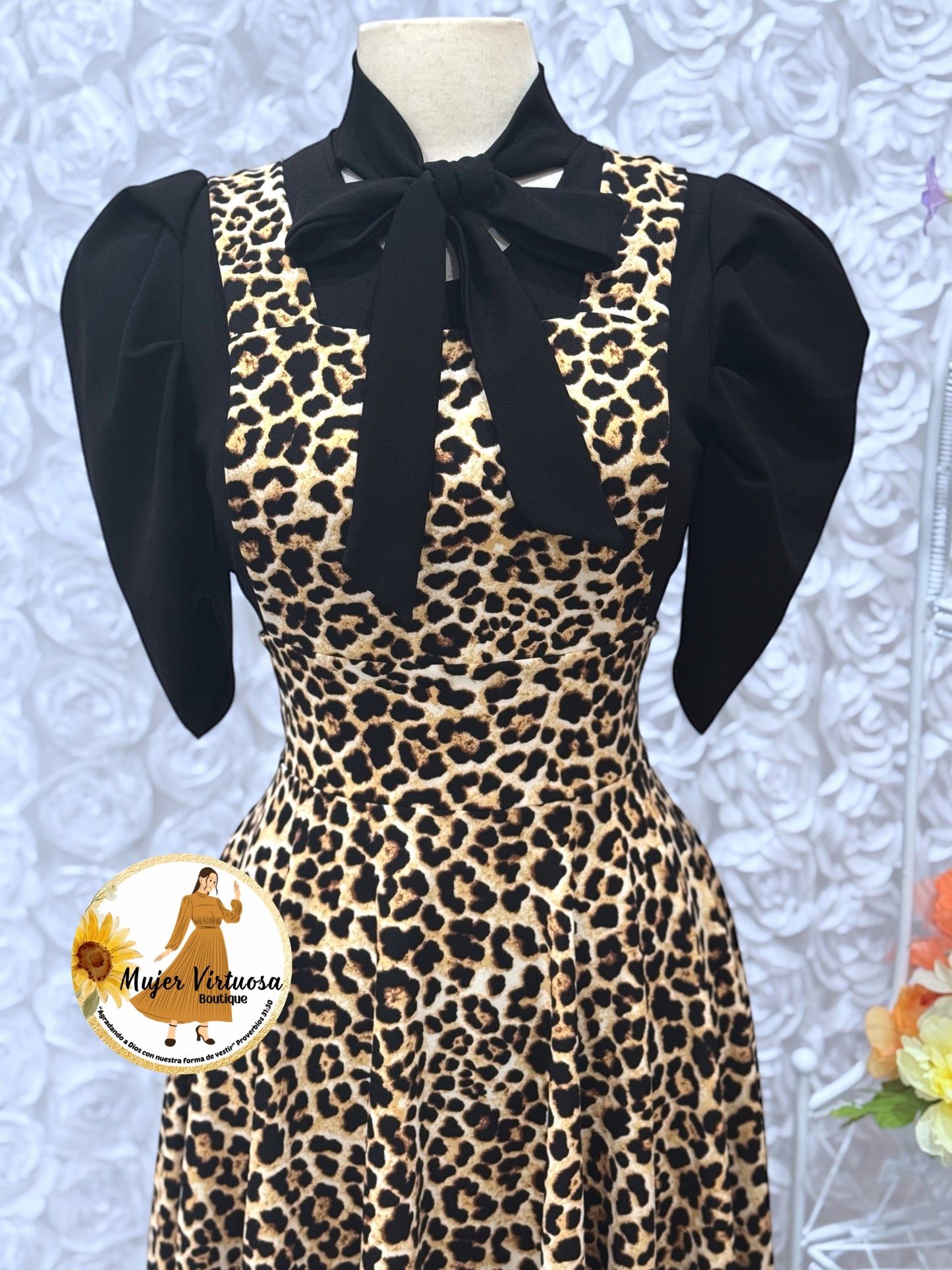 Angie Cheetah Print Overall