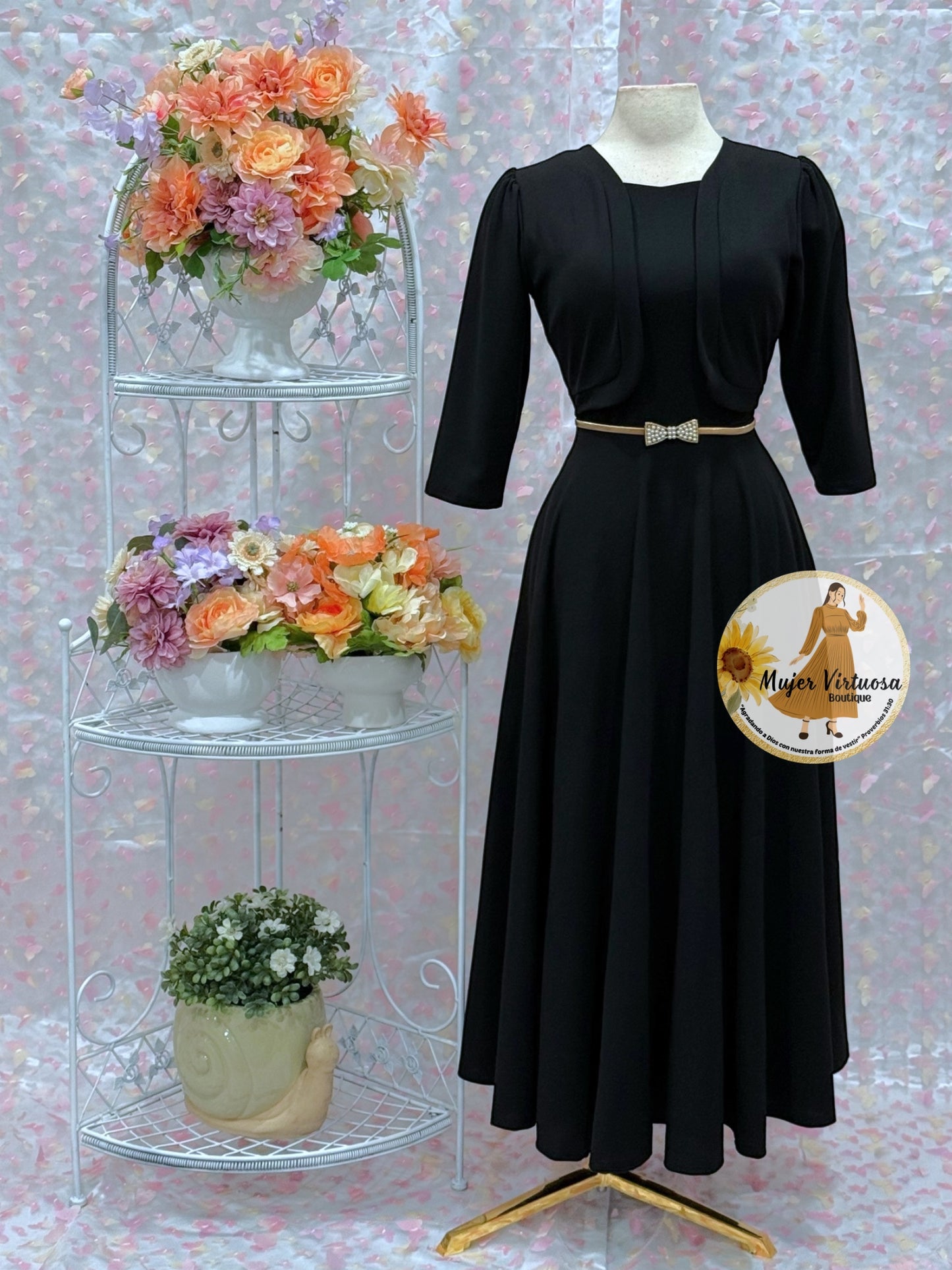 Black Blazer Maxi Dress