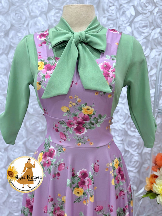 Pistacho Bow Tie Top