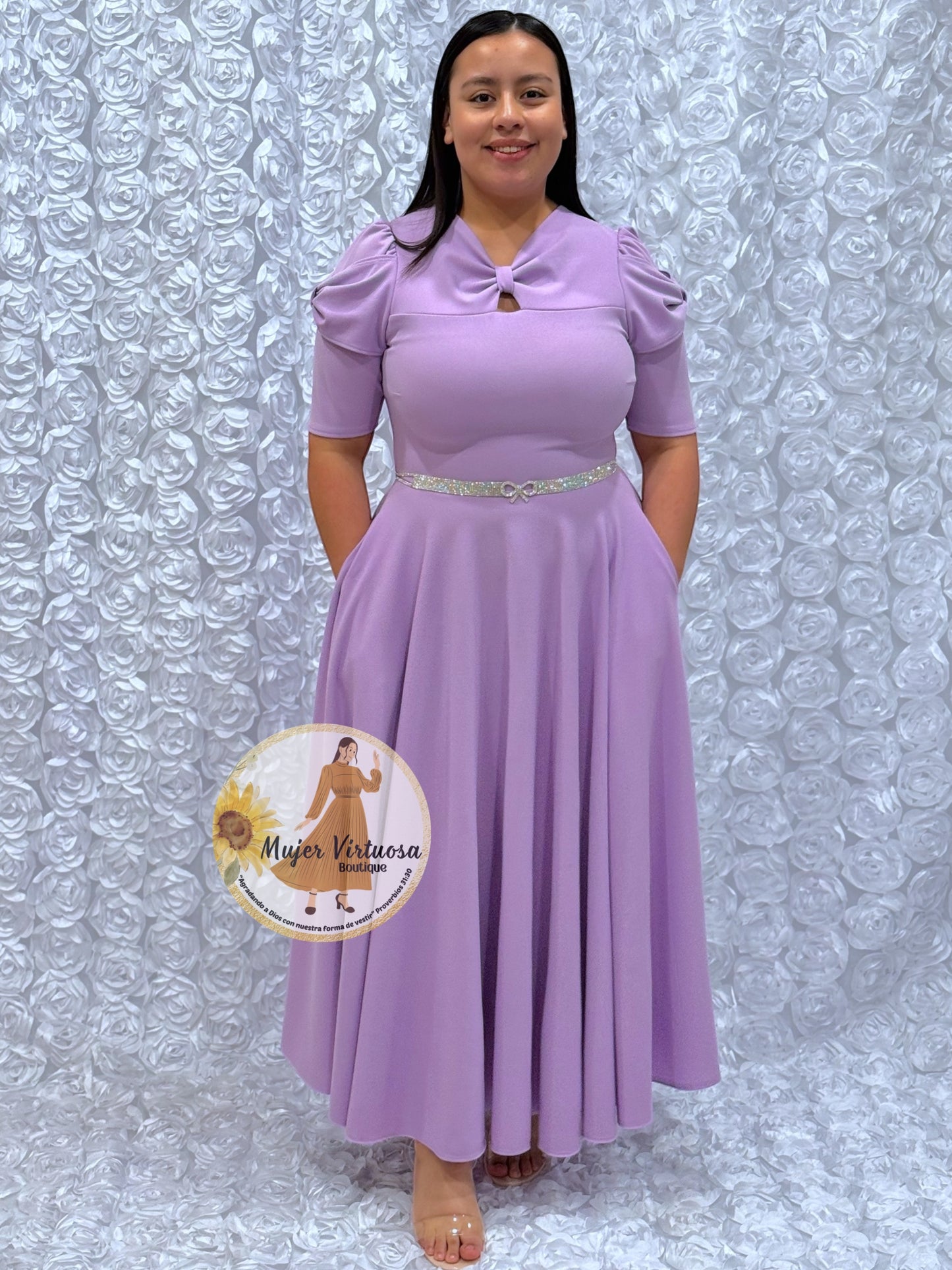 Bianca Lilac Dress