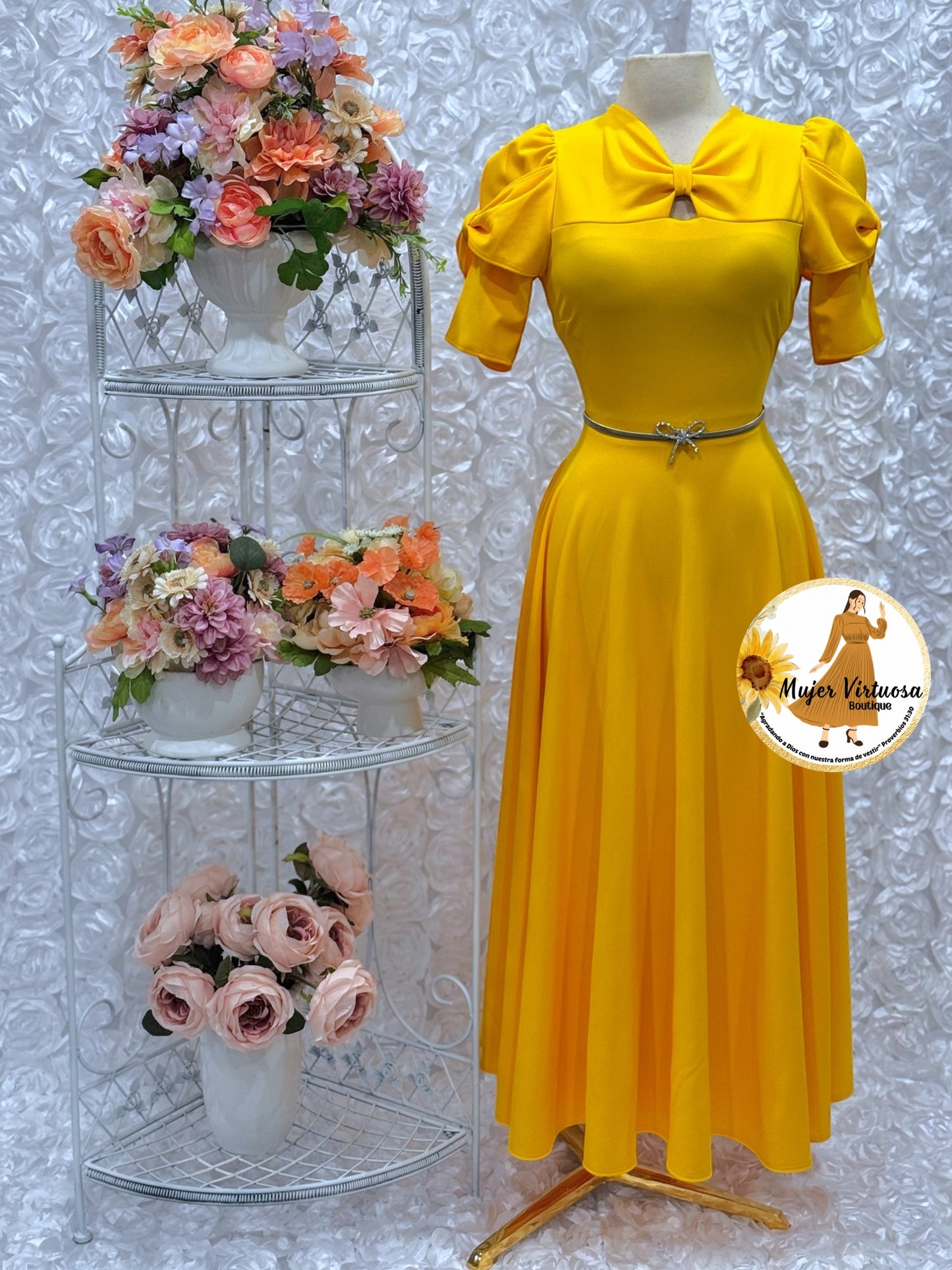 Bianca Yellow Dress