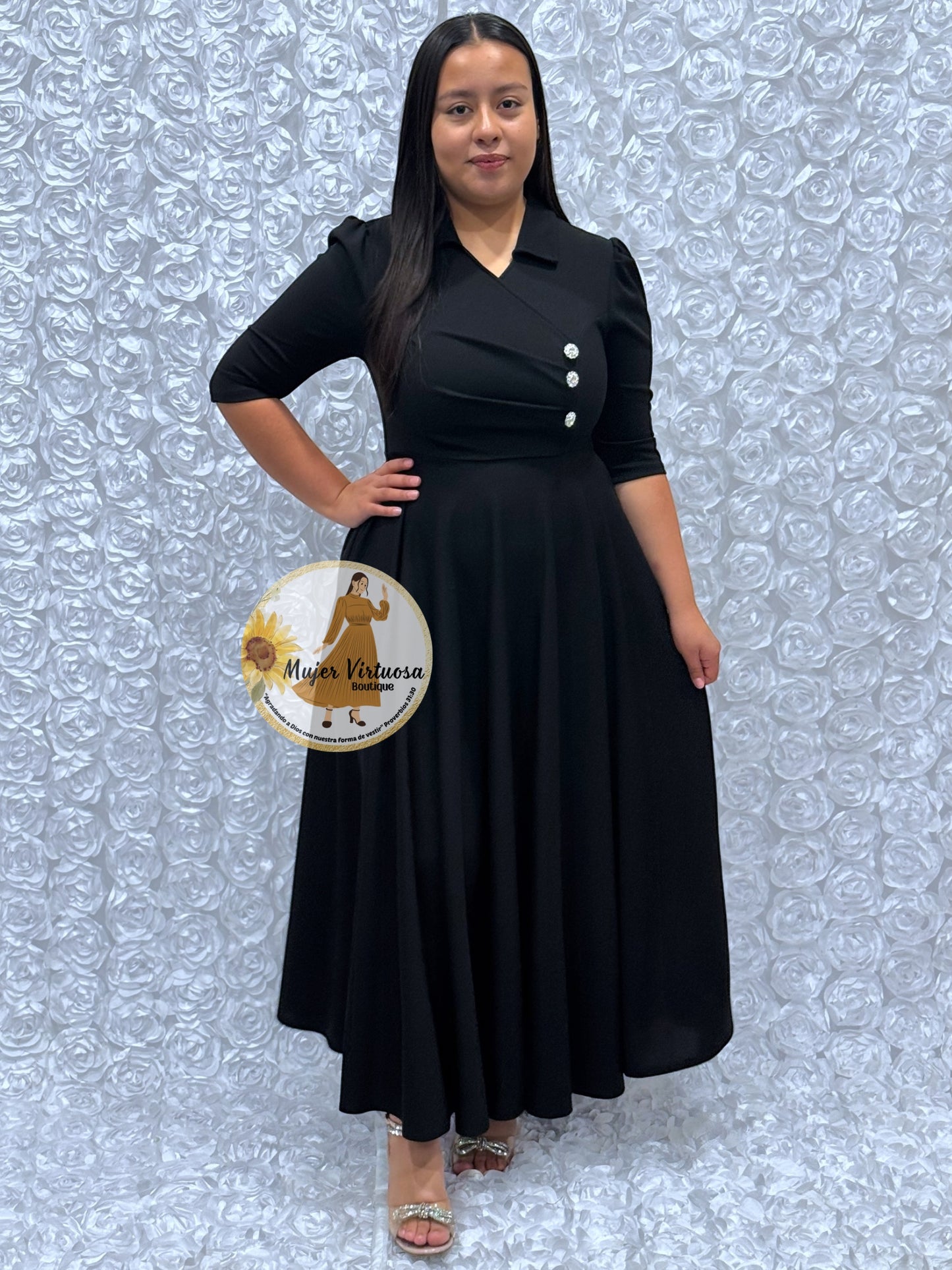 Priscila Black Dress