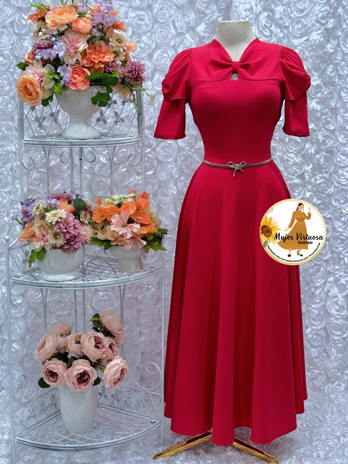 Bianca Fucsia Dress