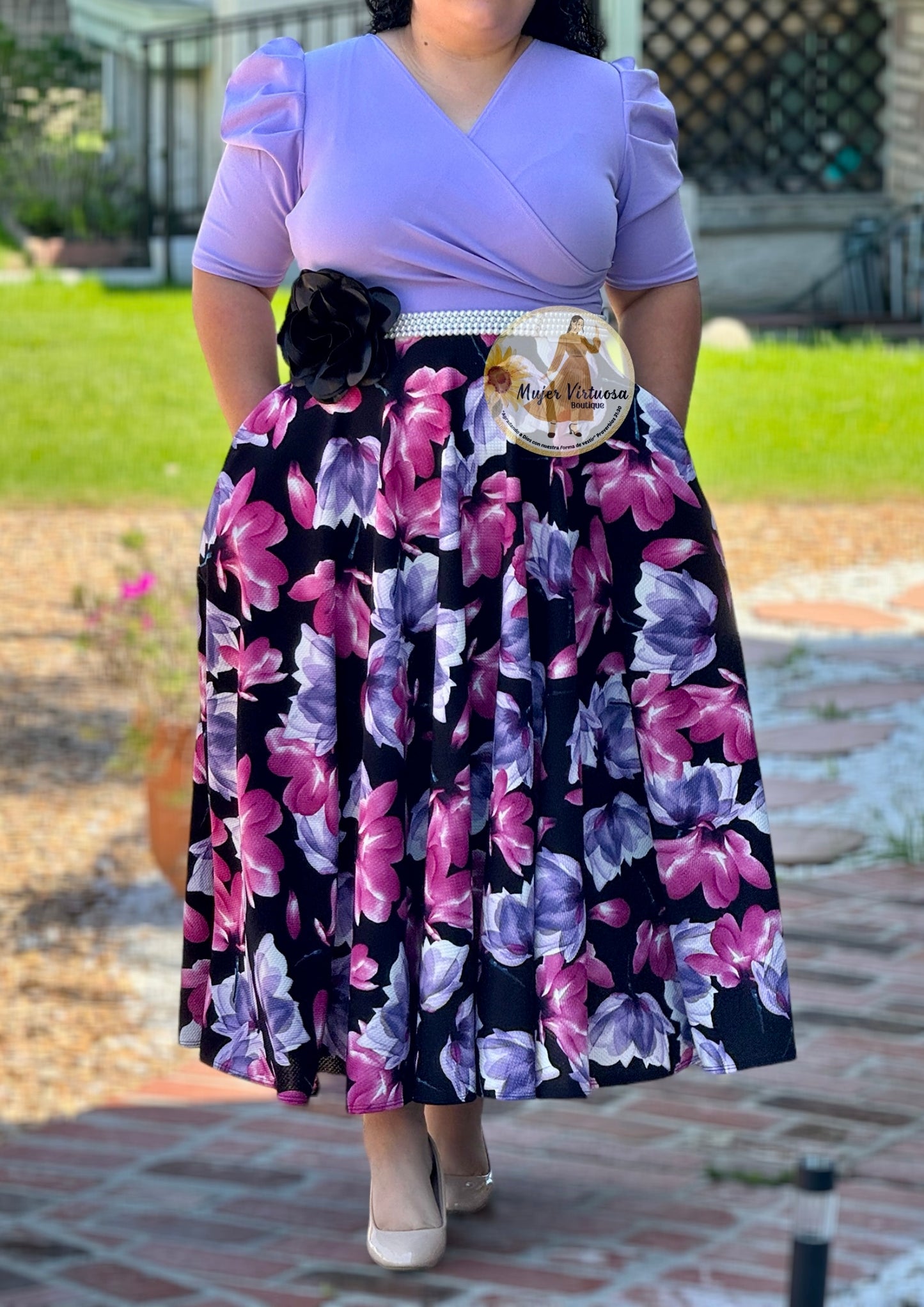 Susan Lila Floral Dress