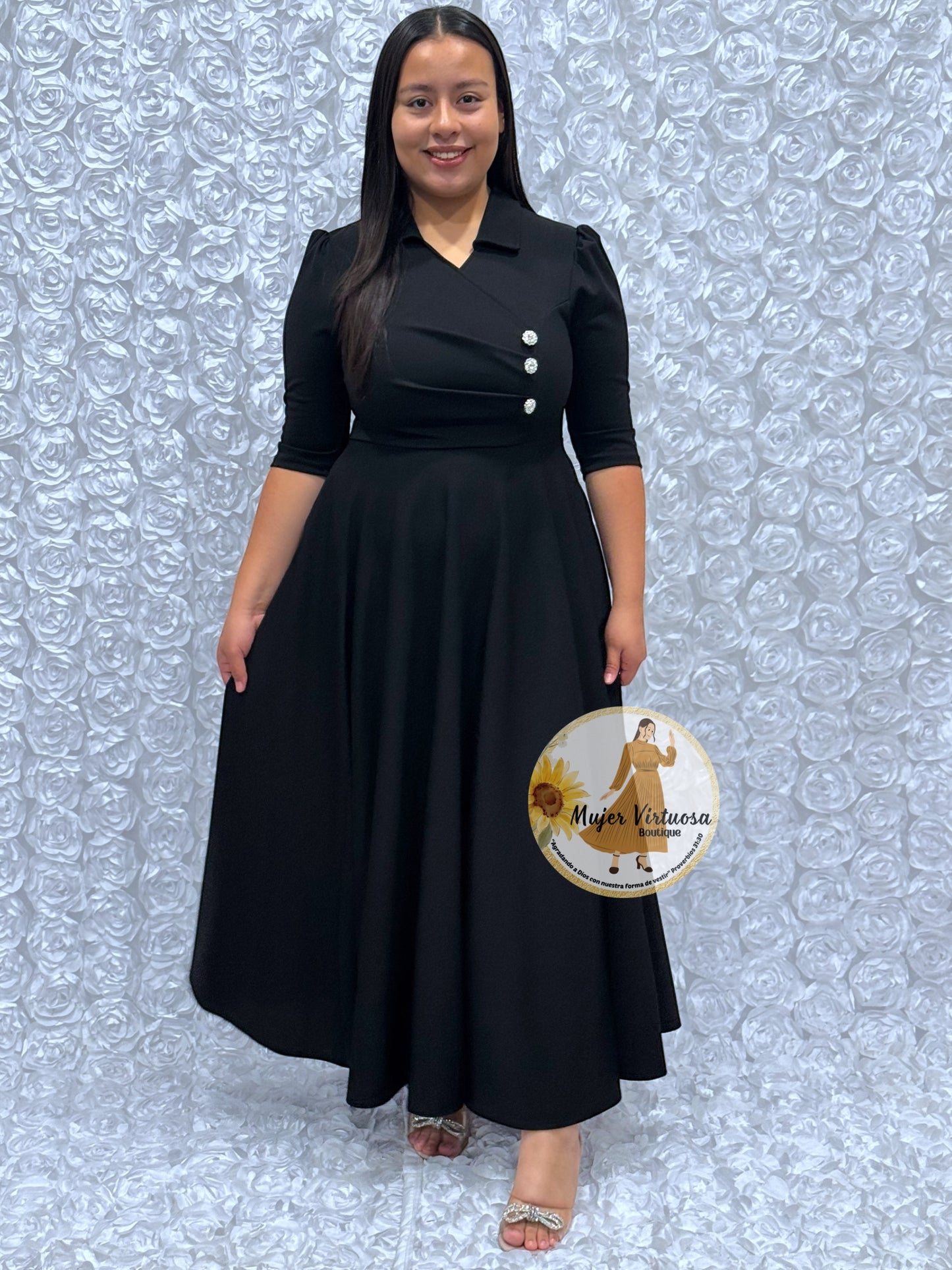 Priscila Black Dress