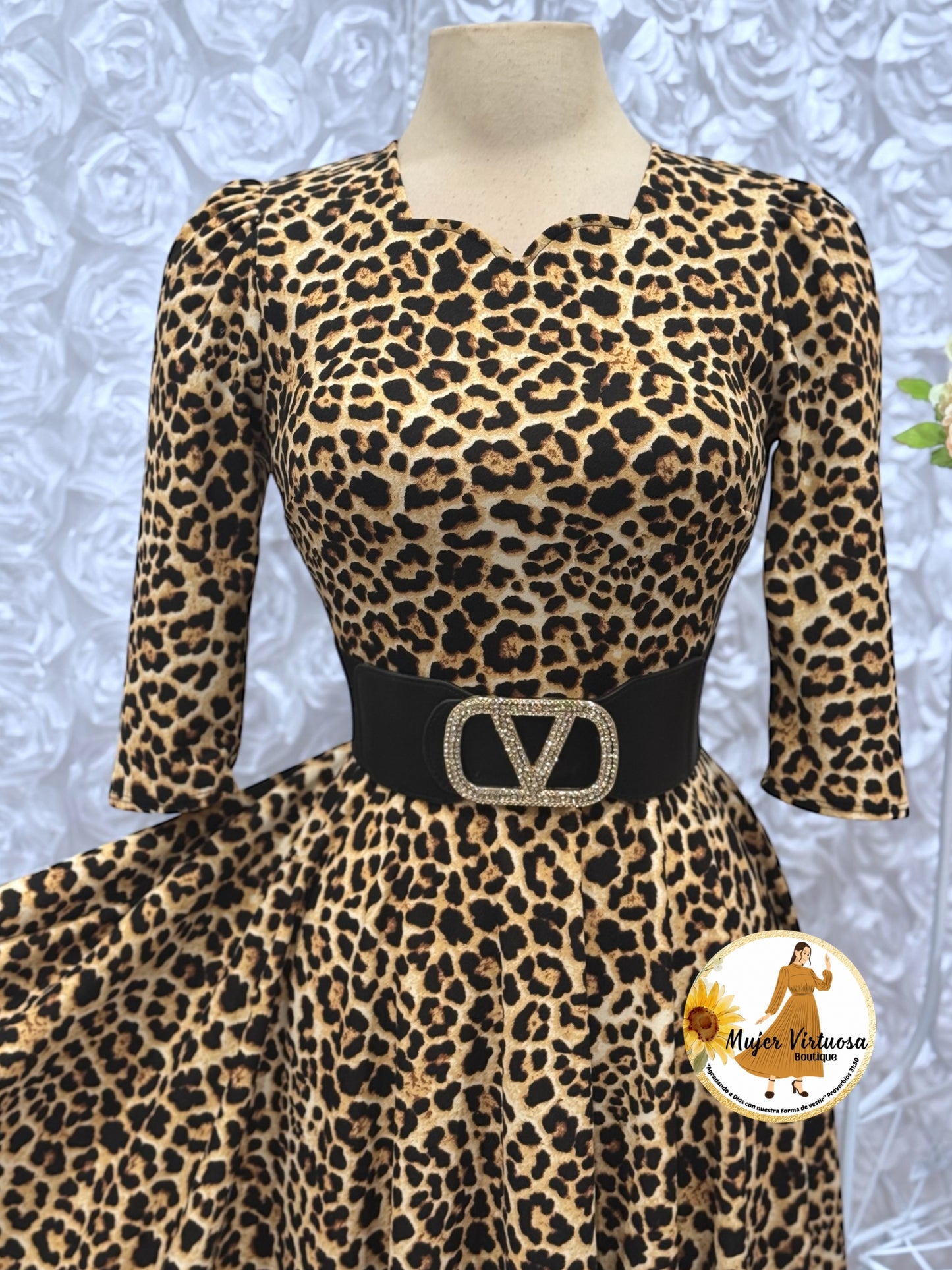 Lucy Cheetah Print Dress