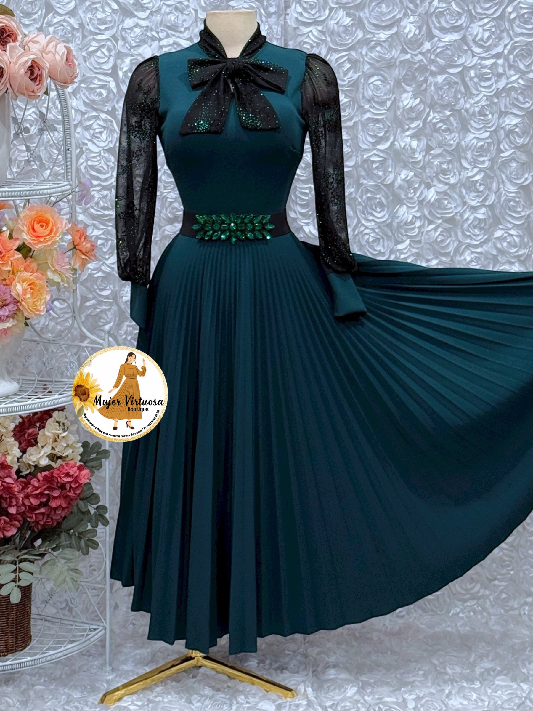 Brenda Emerald Green Dress XLarge Brenda Emerald Green Dress XLarge