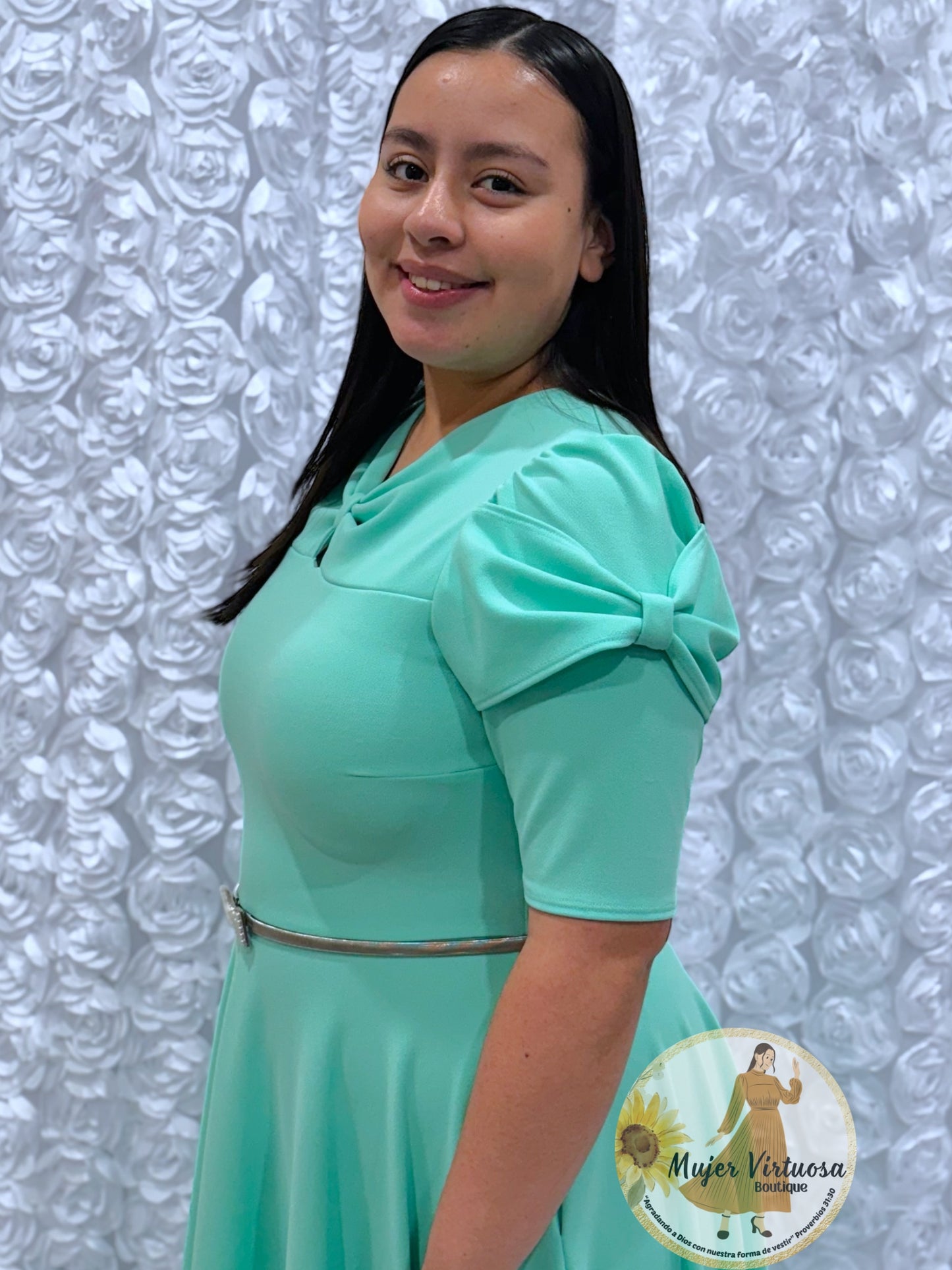 Bianca Mint Dress