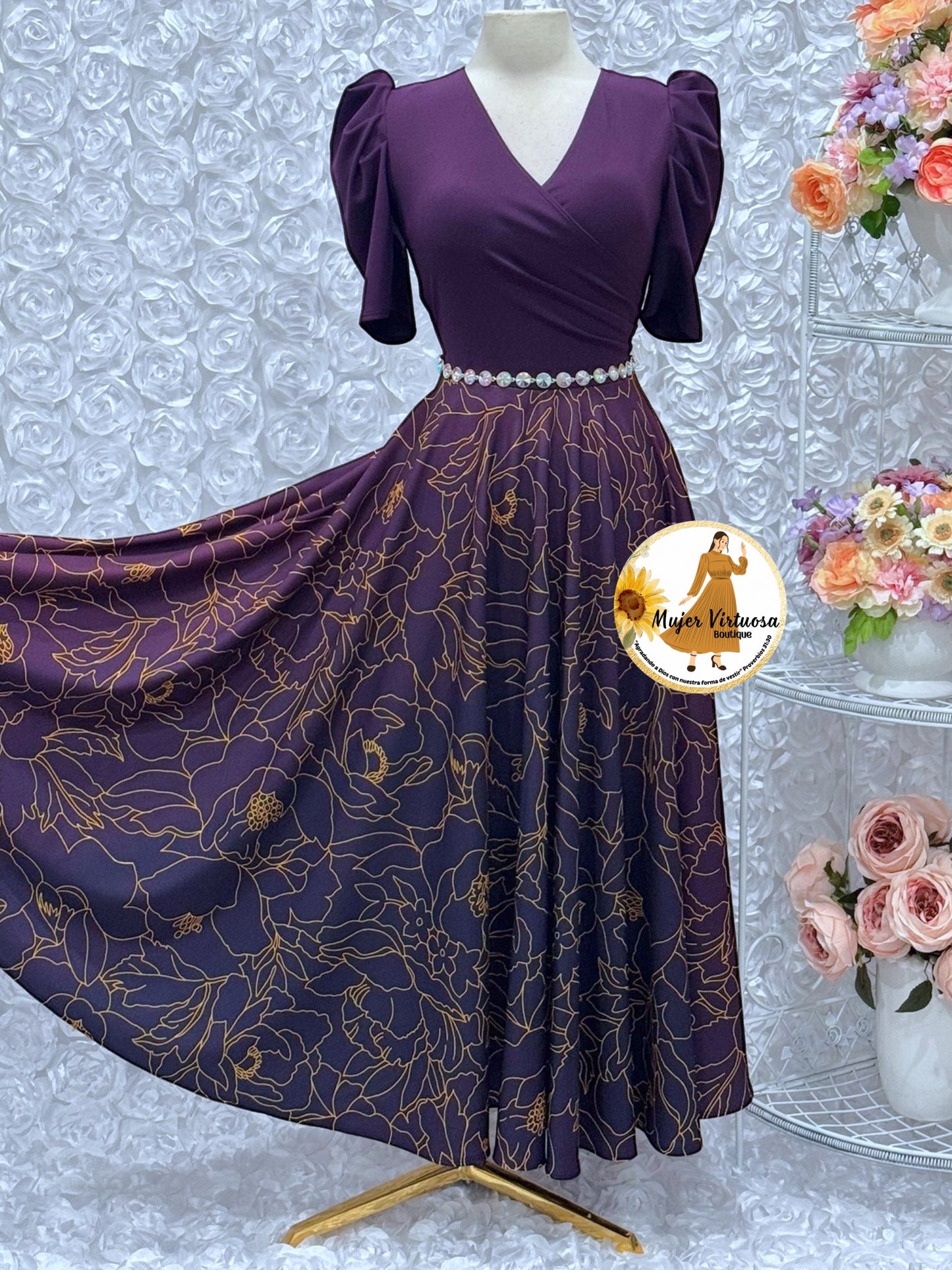 Susan Uva Ombre Dress