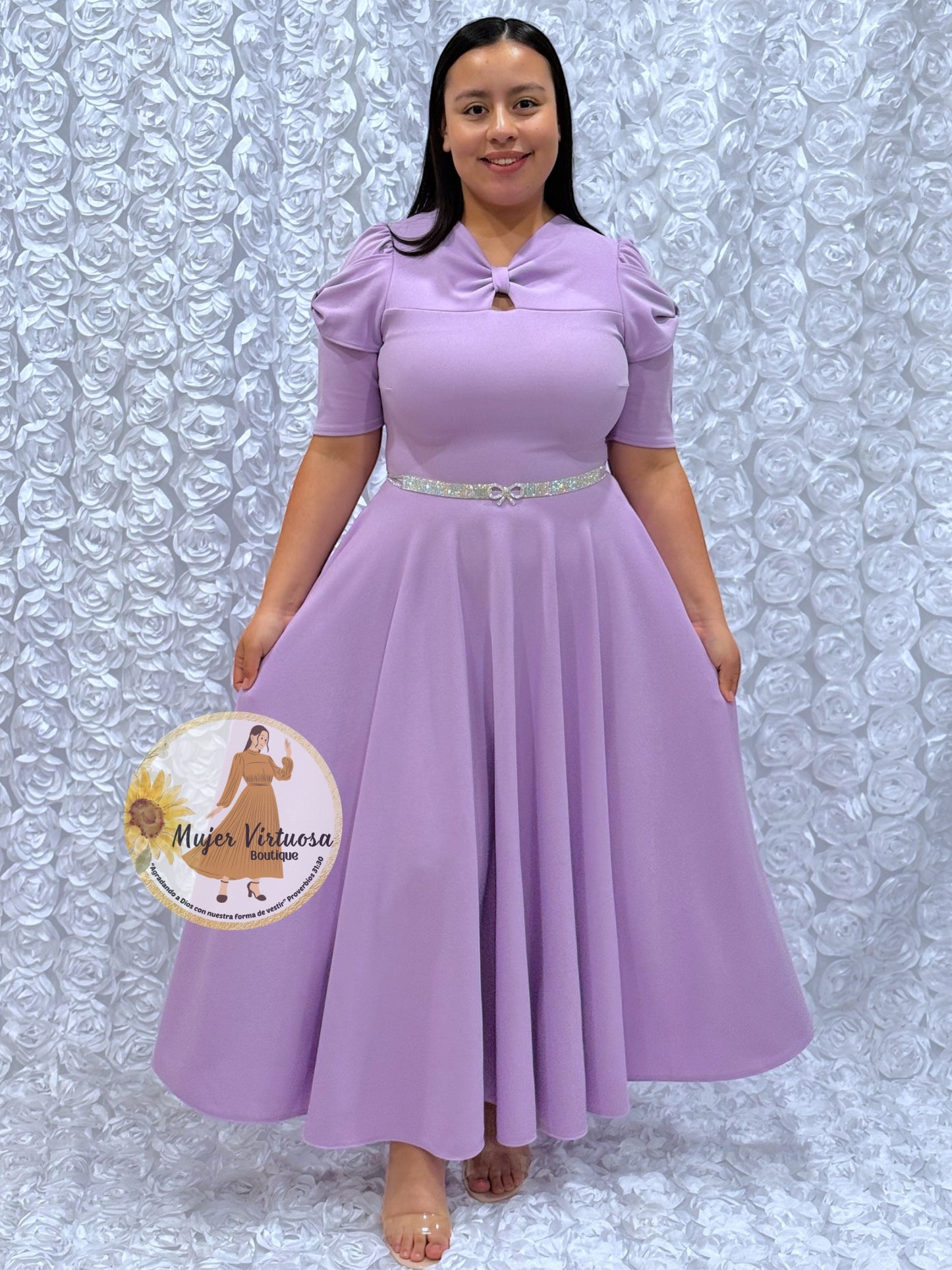 Bianca Lilac Dress