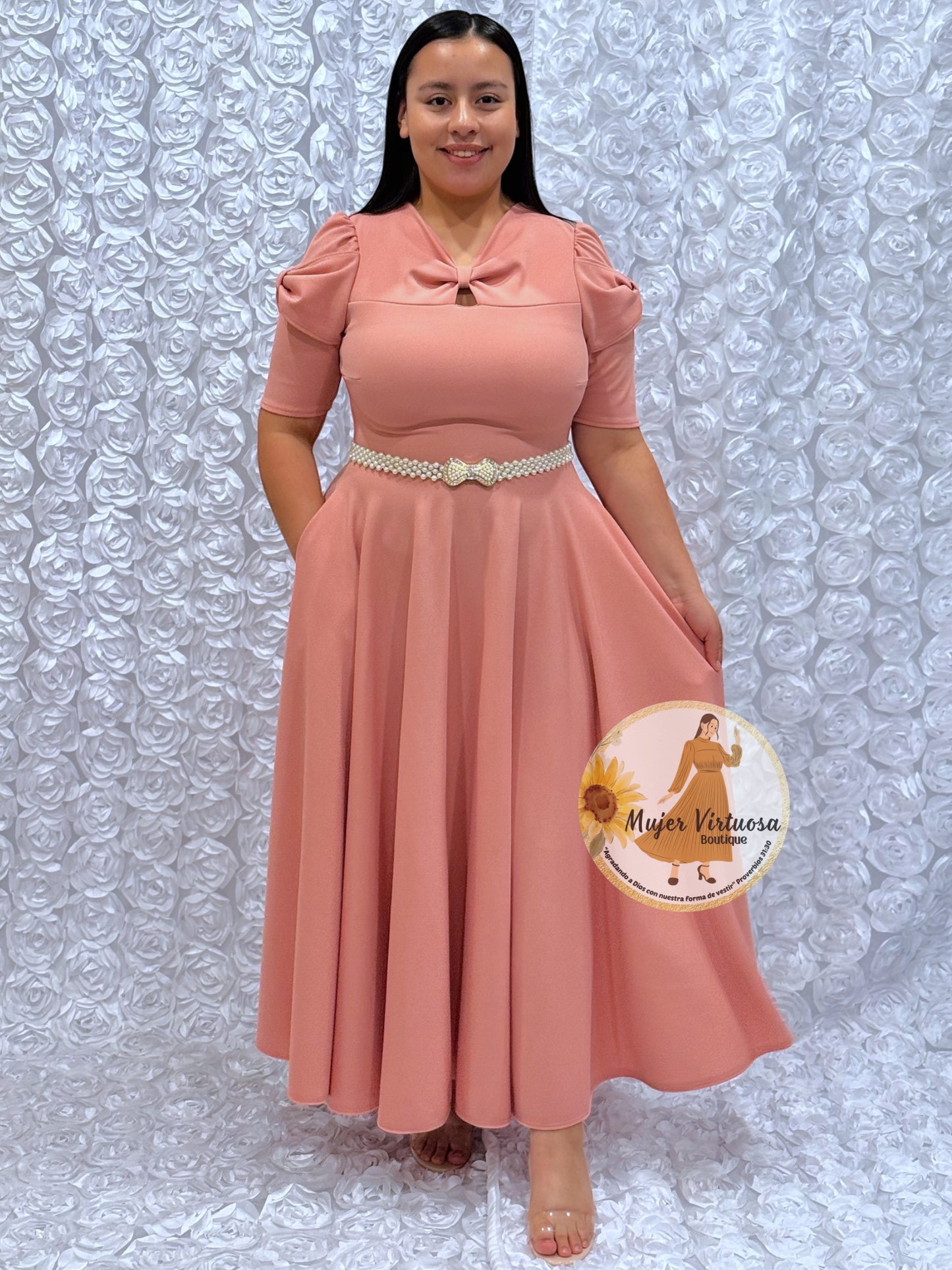 Bianca Rose Pink Dress