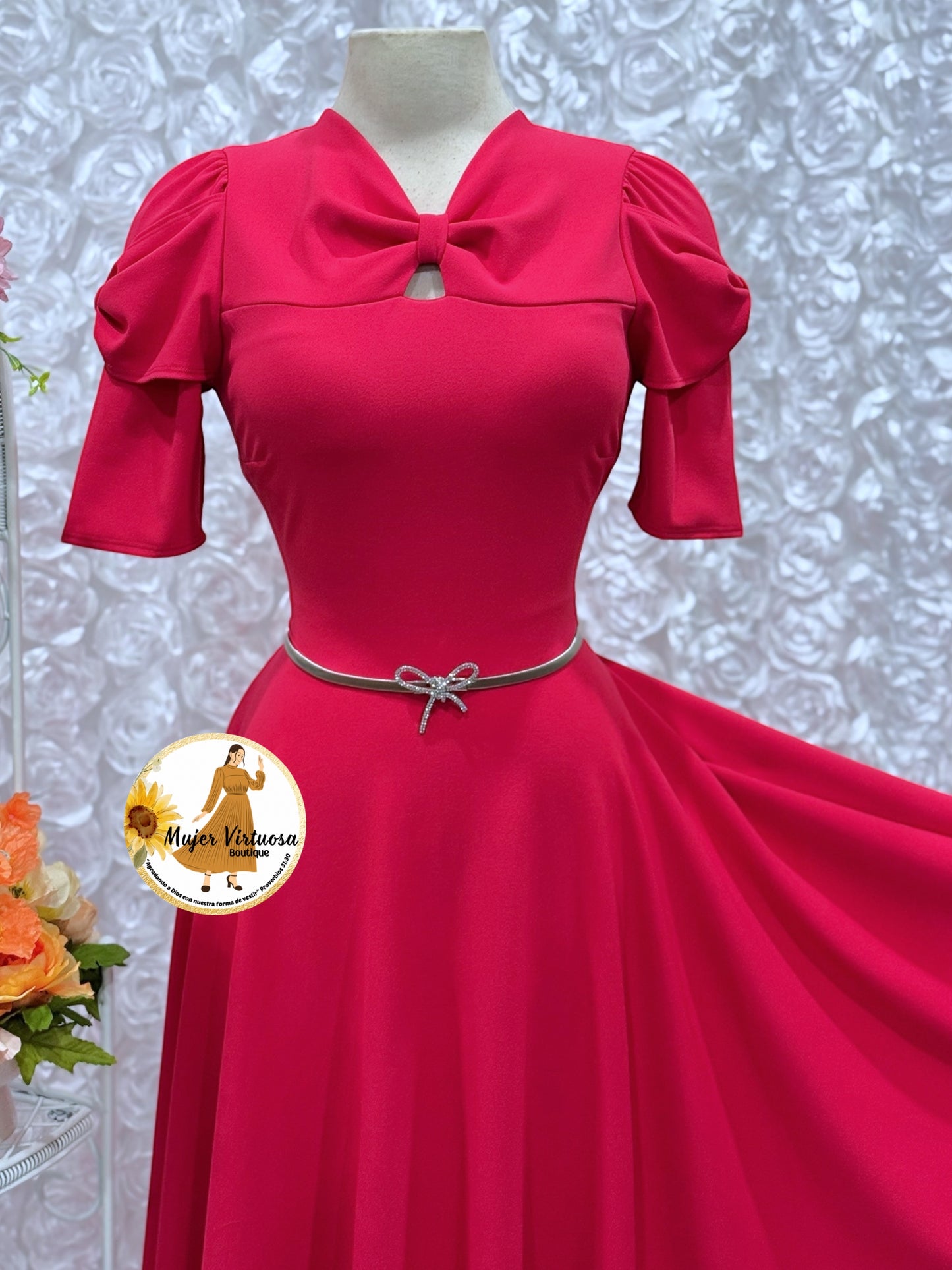 Bianca Fucsia Dress