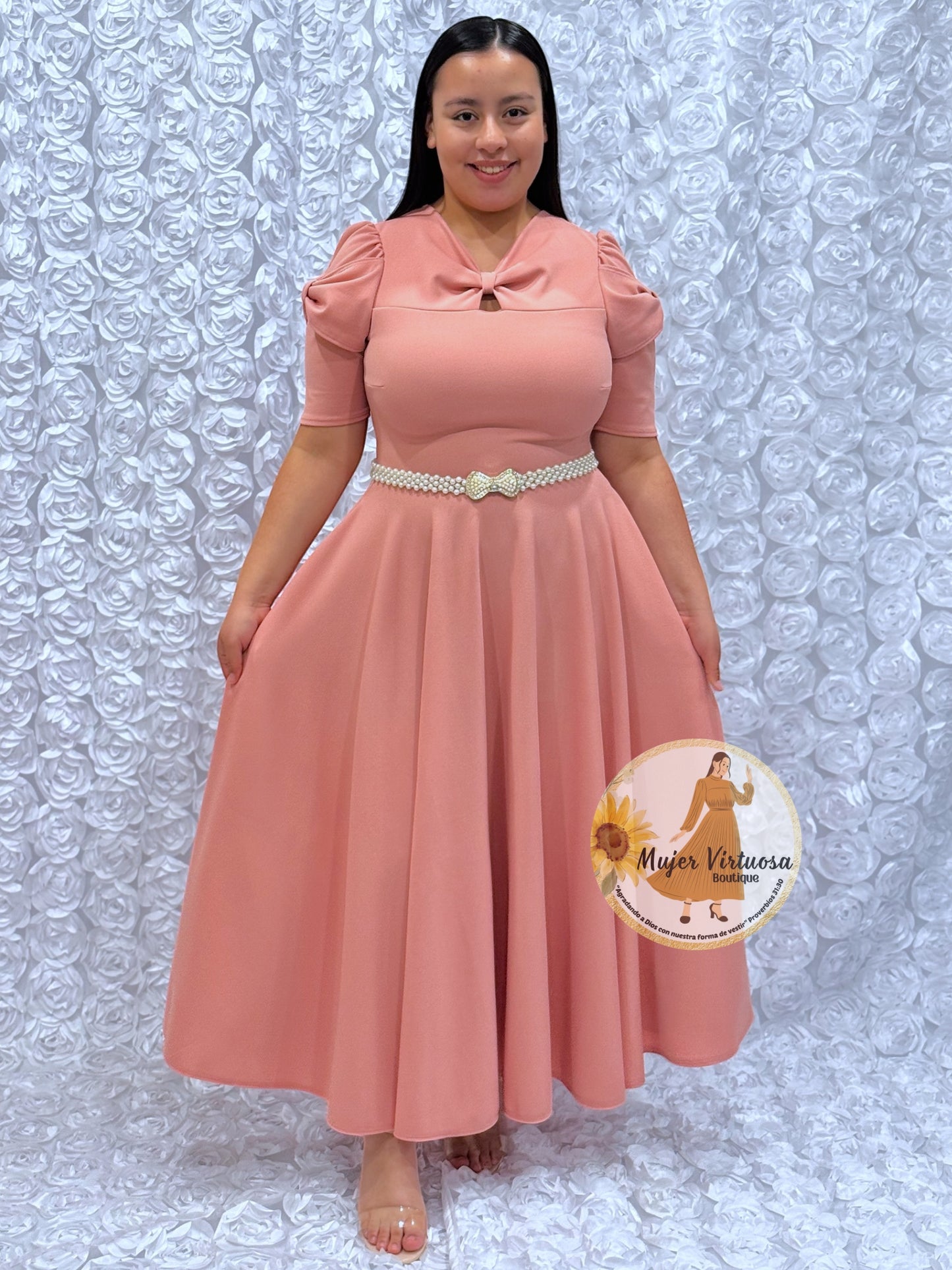 Bianca Rose Pink Dress