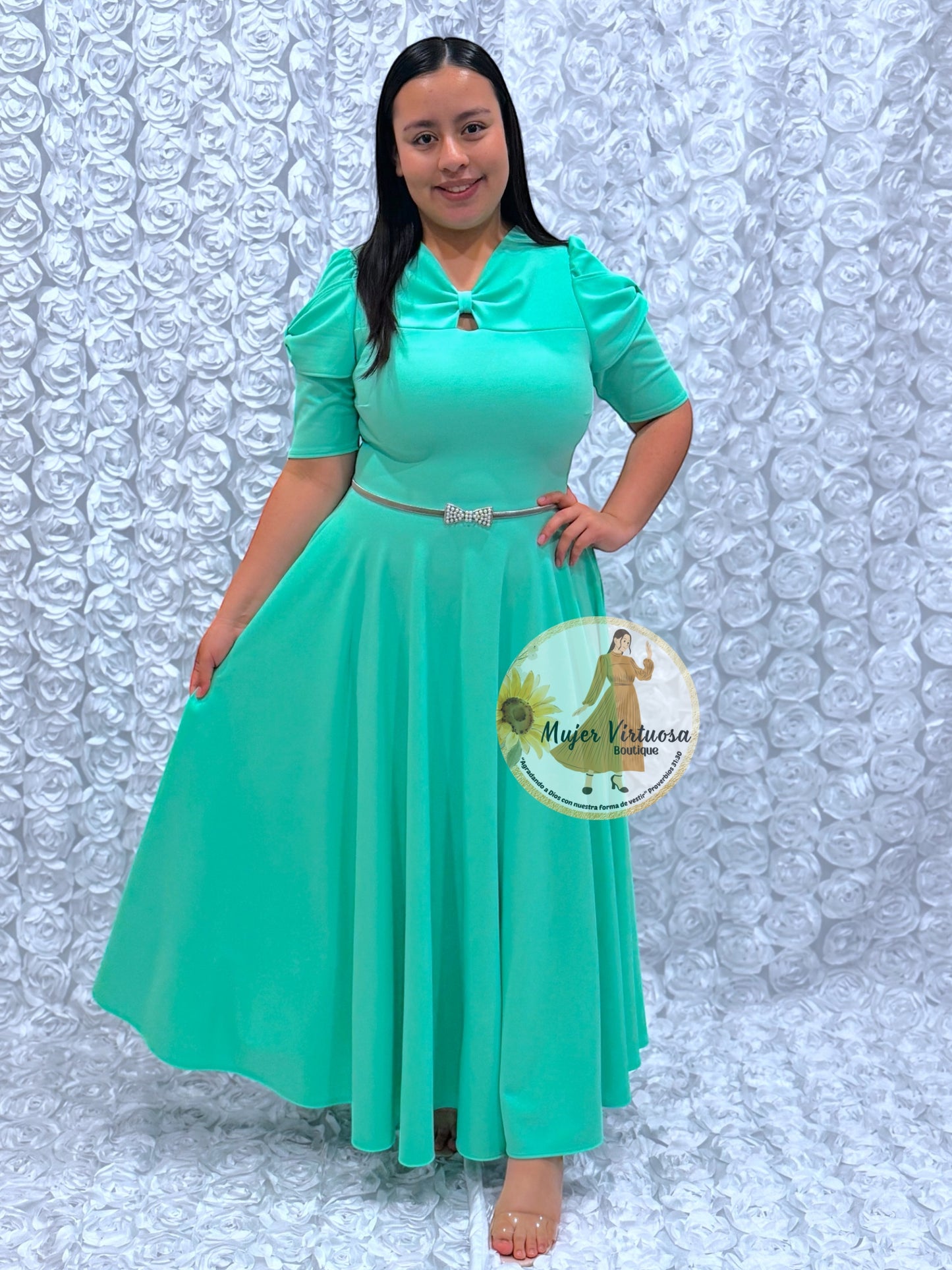 Bianca Mint Dress