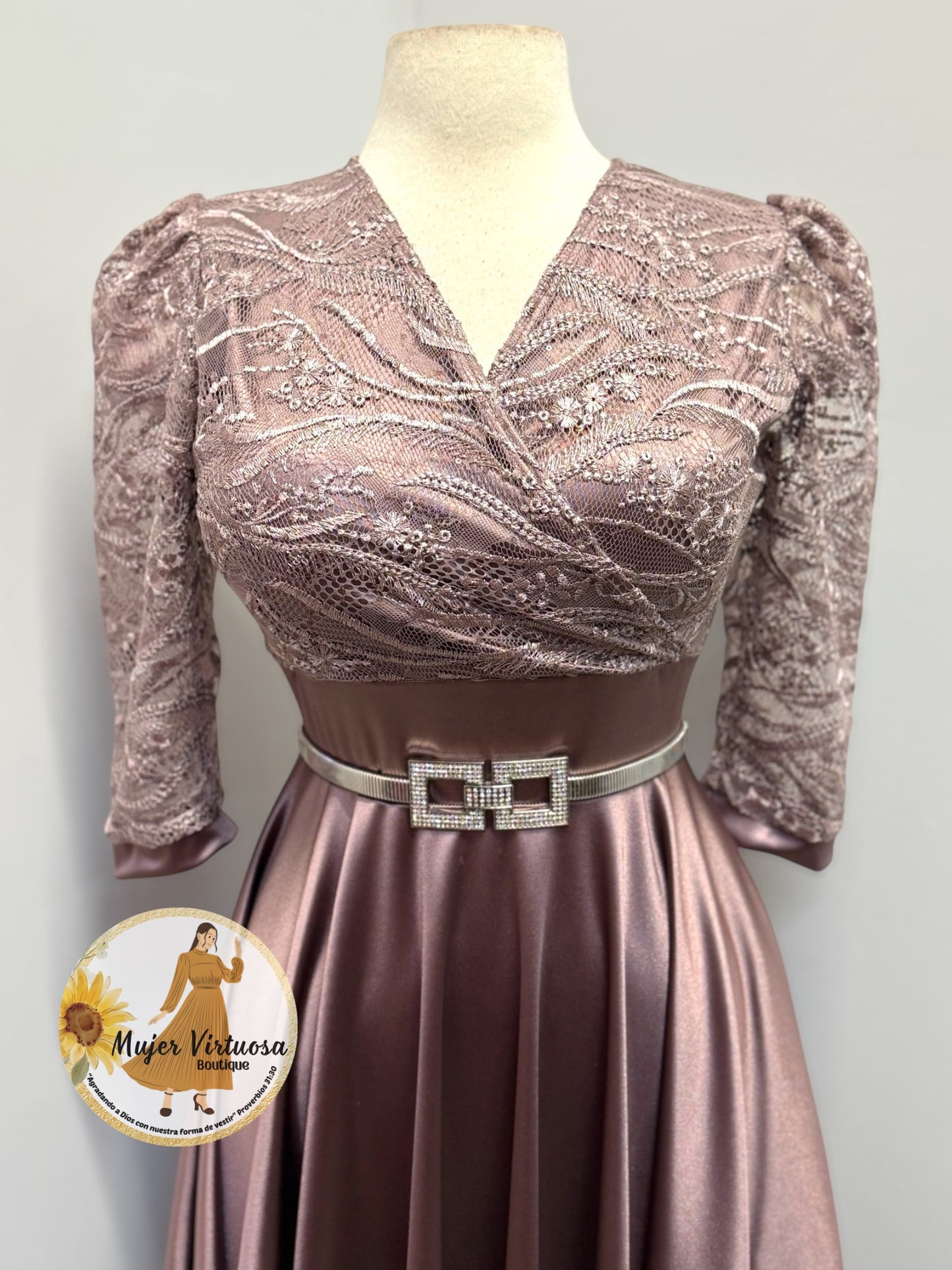 Cinto Color Plata (cuadros)