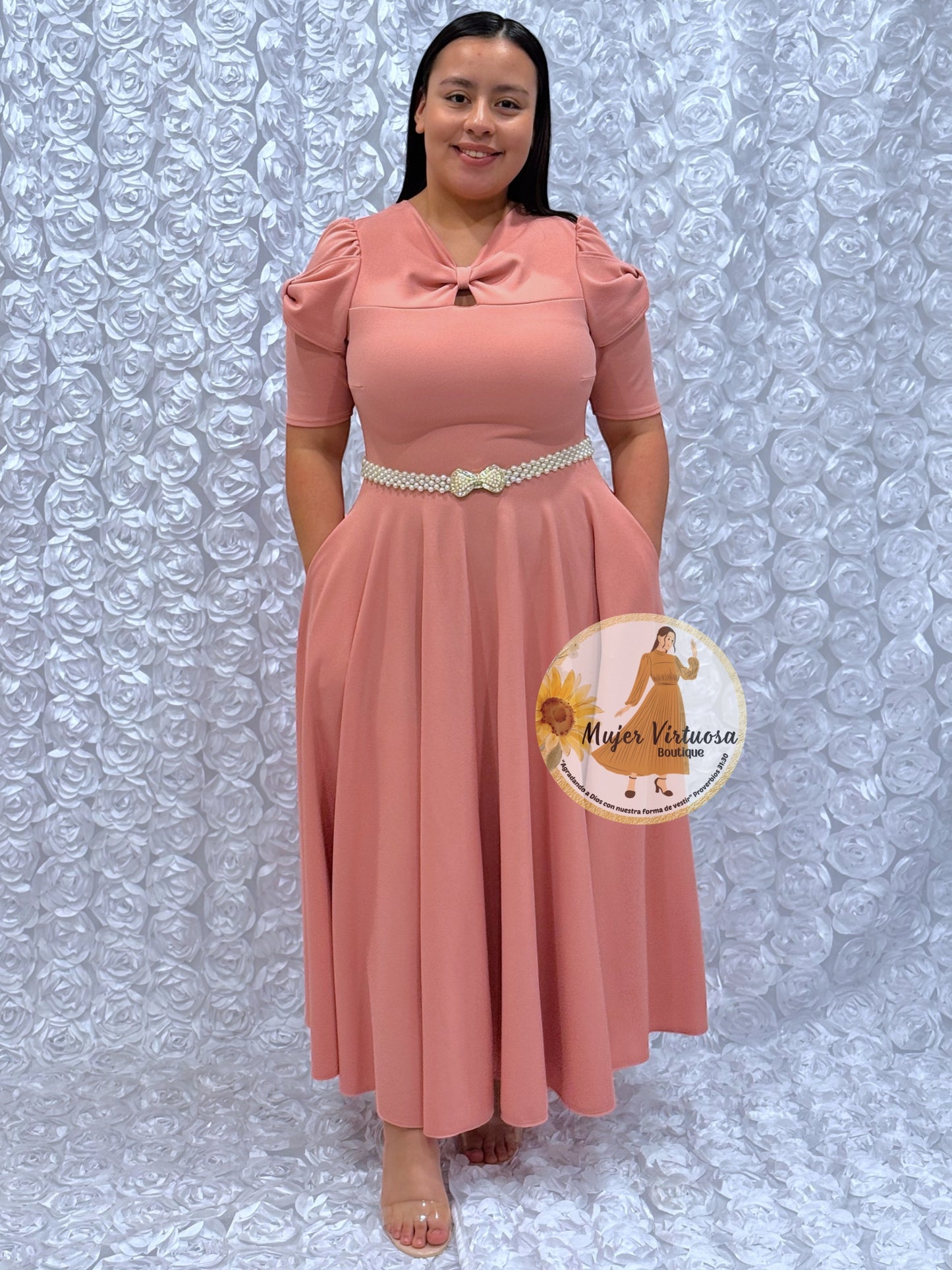 Bianca Rose Pink Dress