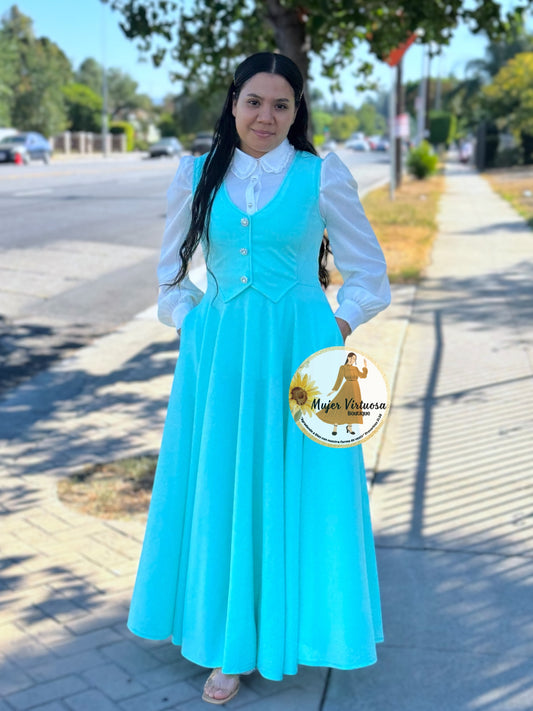 Sara Menta Vest Overall