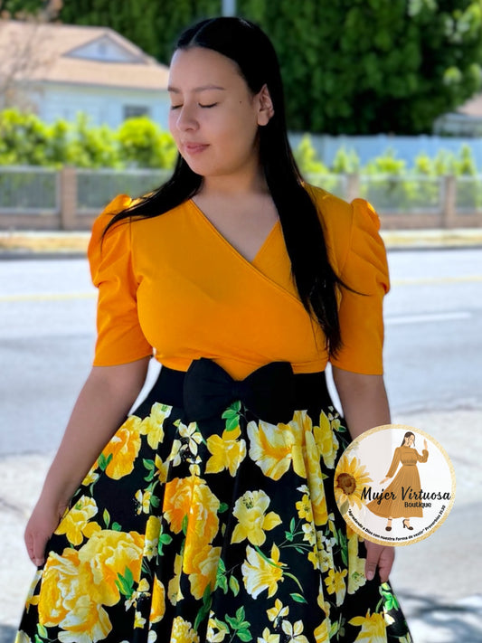 Black Bow Elastic Belt