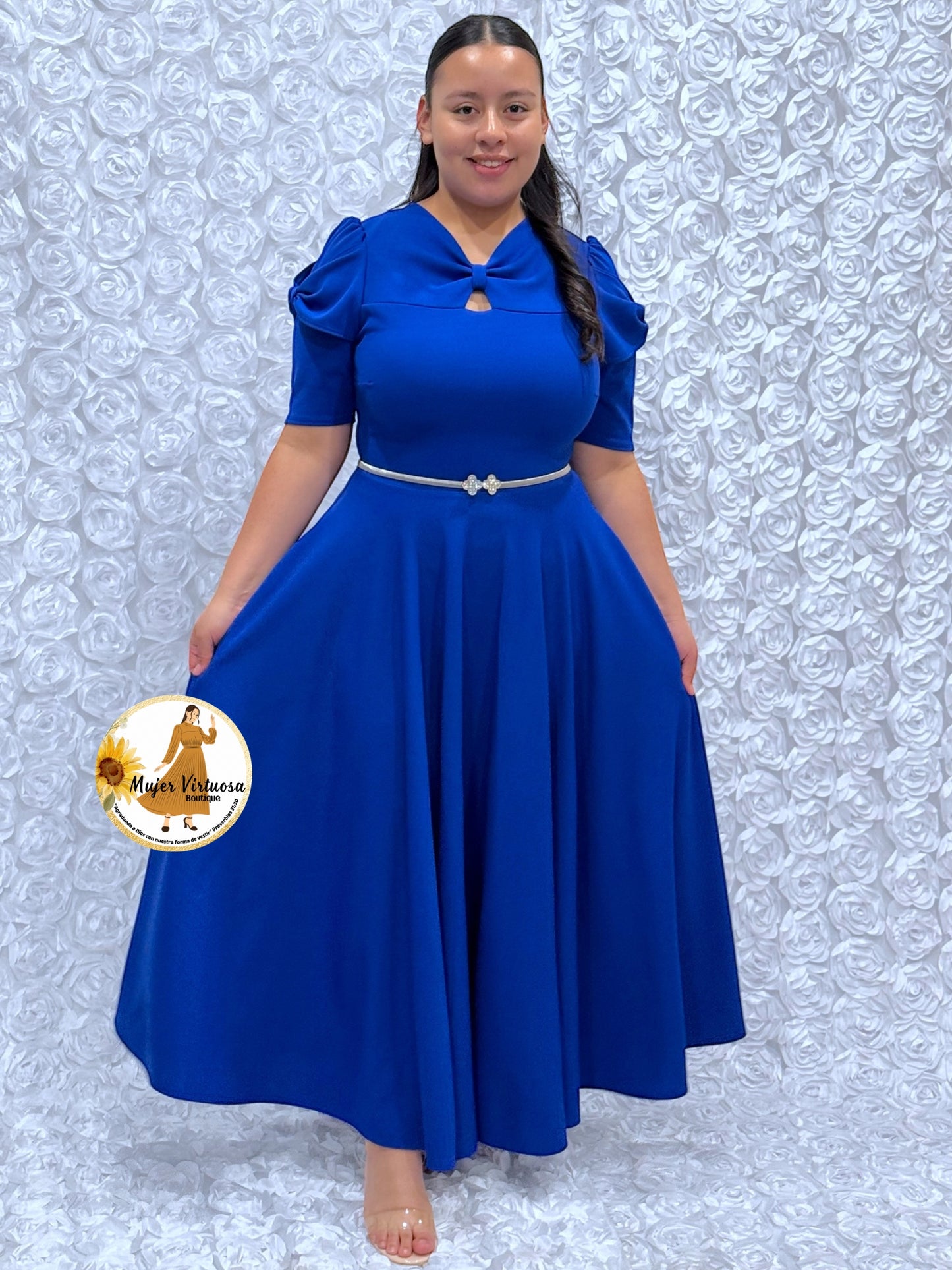 Bianca Royal Blue Dress