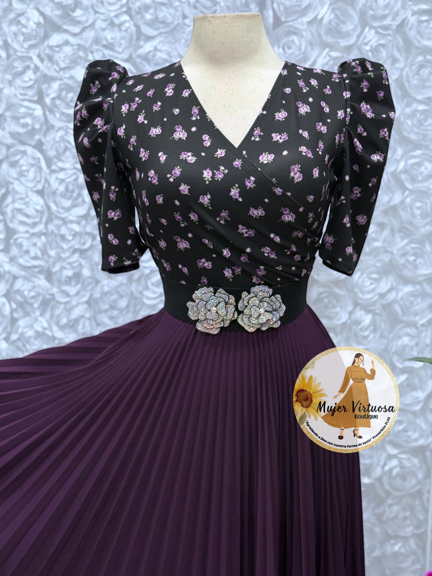 Jessica Black/Uva Floral Dress