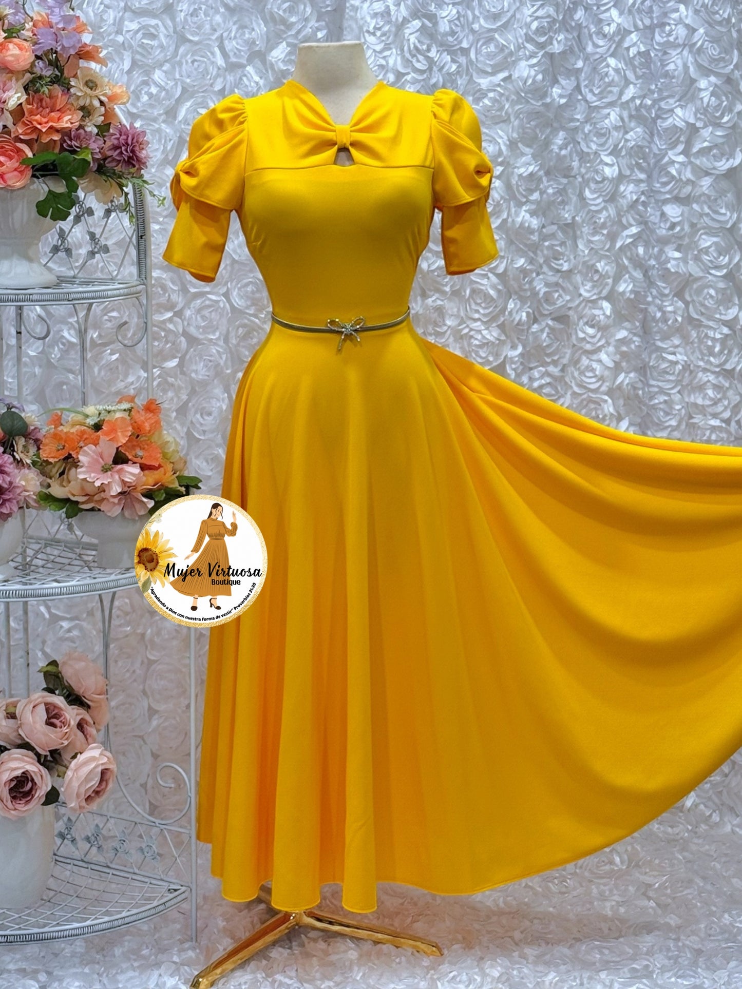 Bianca Yellow Dress