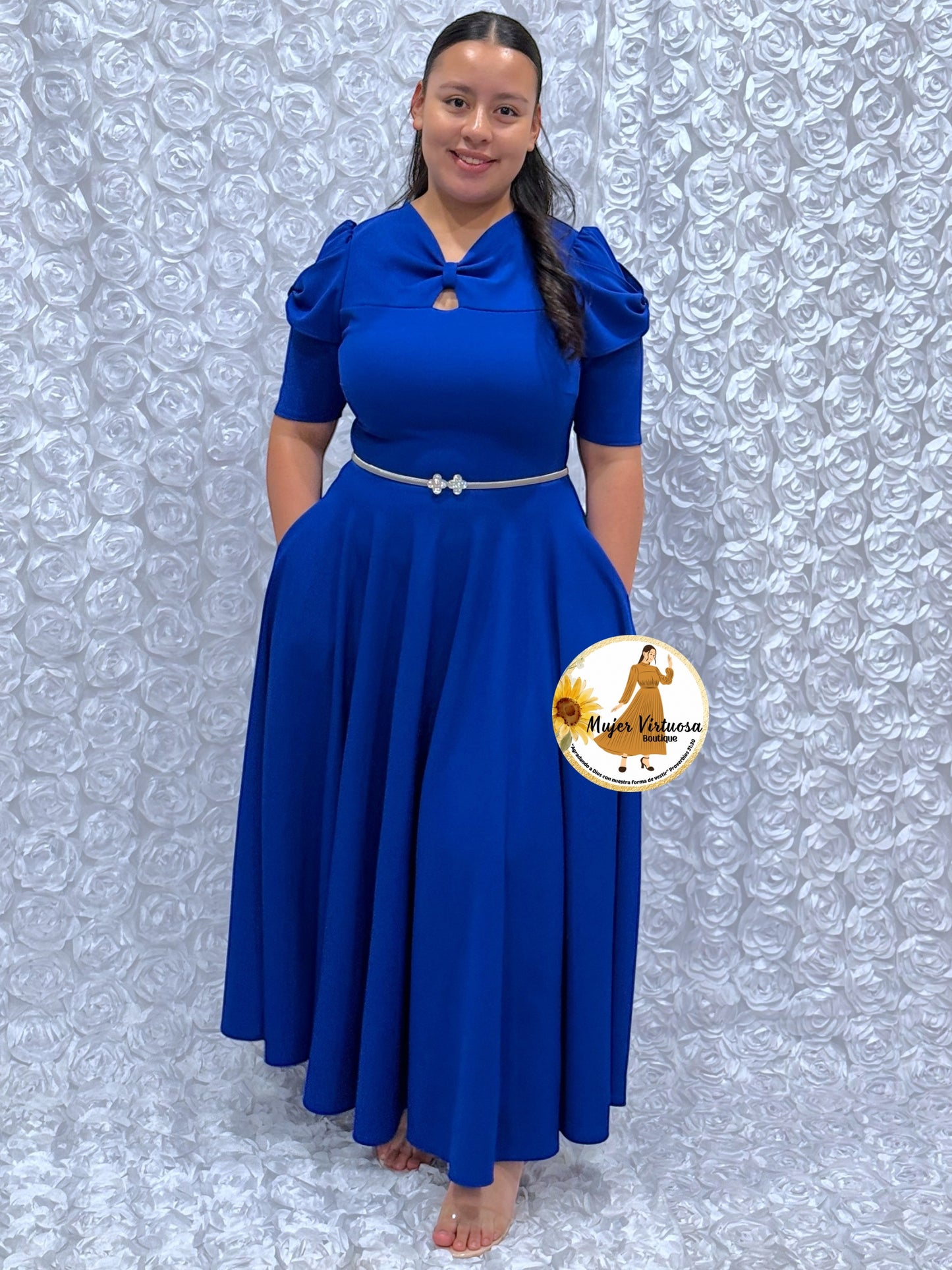 Bianca Royal Blue Dress