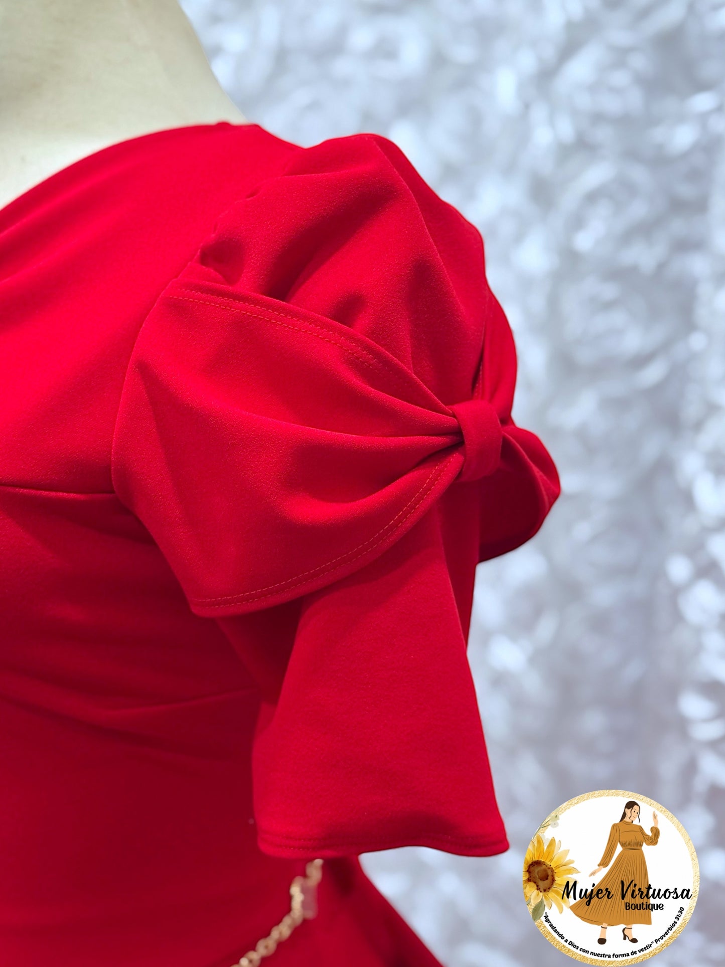 Bianca Ruby Red Dress