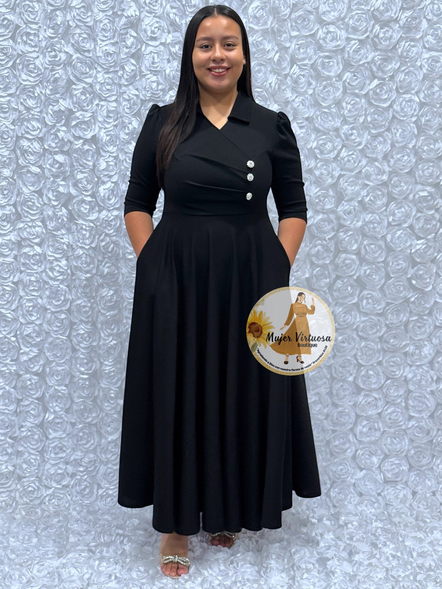 Priscila Black Dress