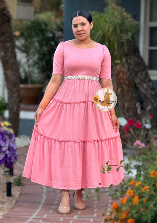 Debora Pink Summer Dress