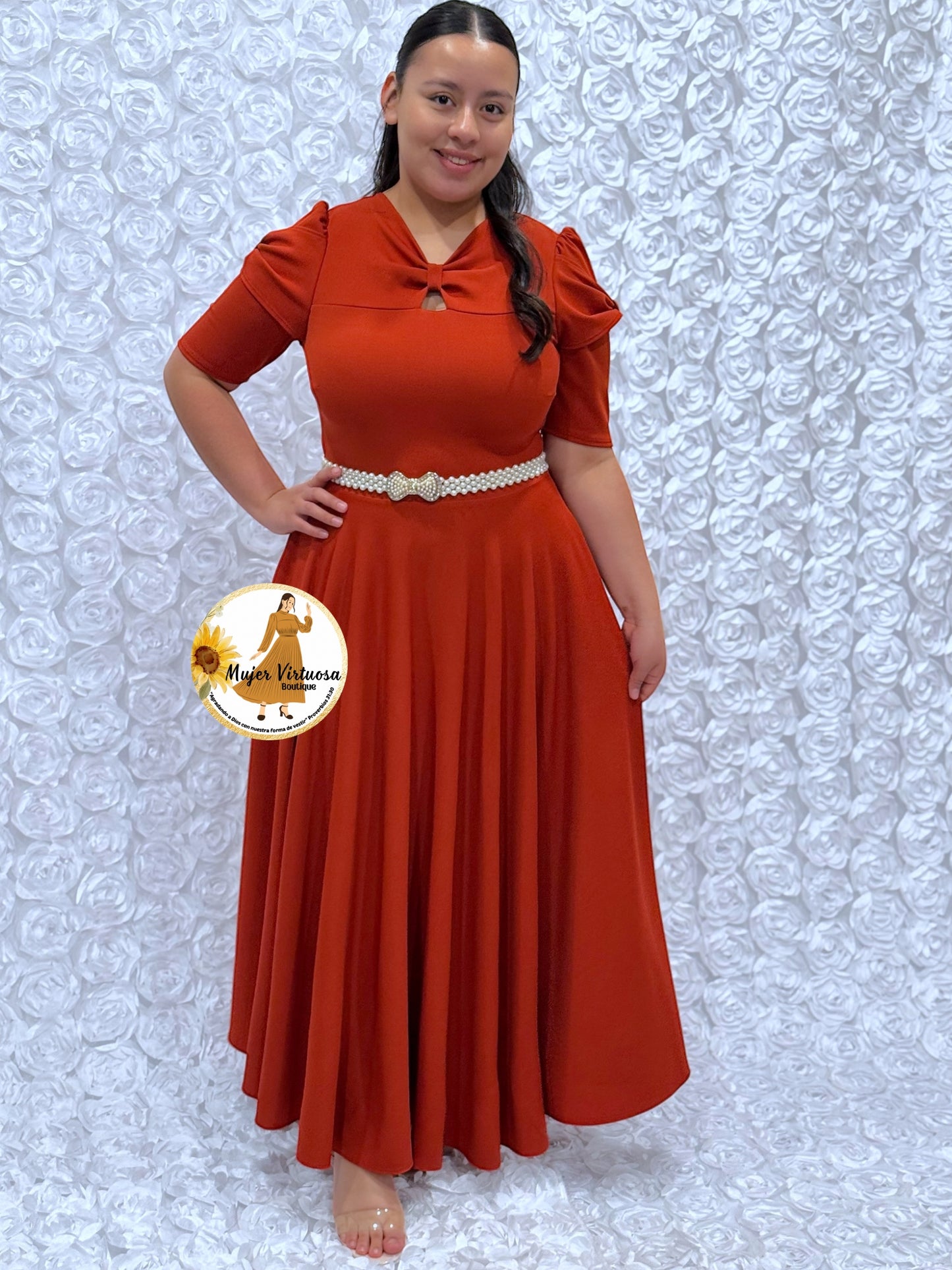 Bianca Terracota Dress