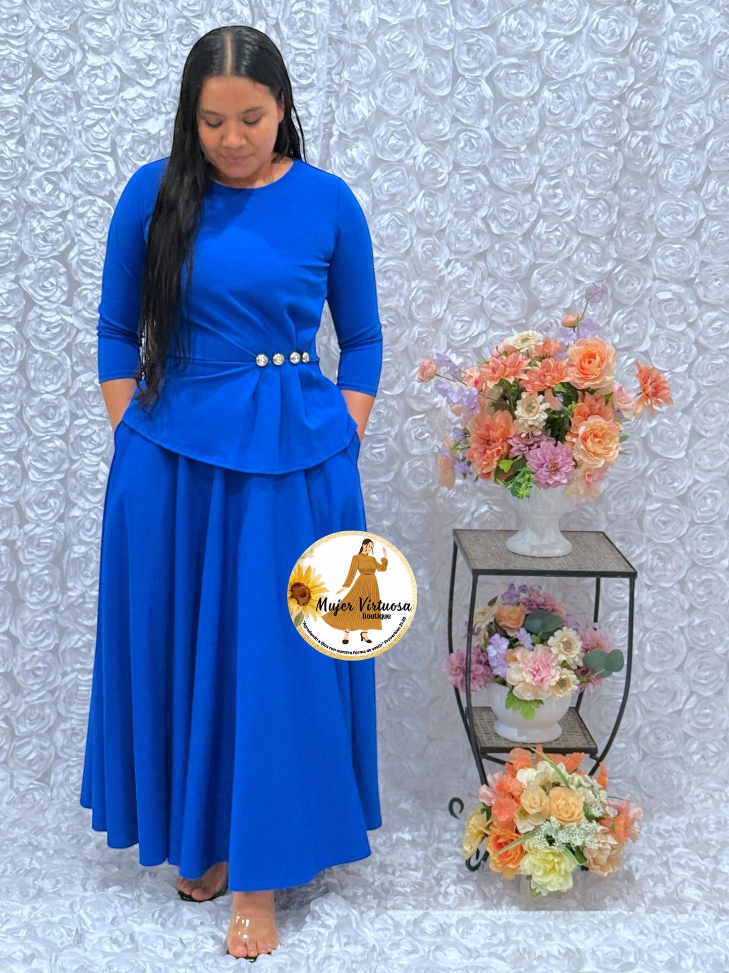 Betty Royal Blue Dress