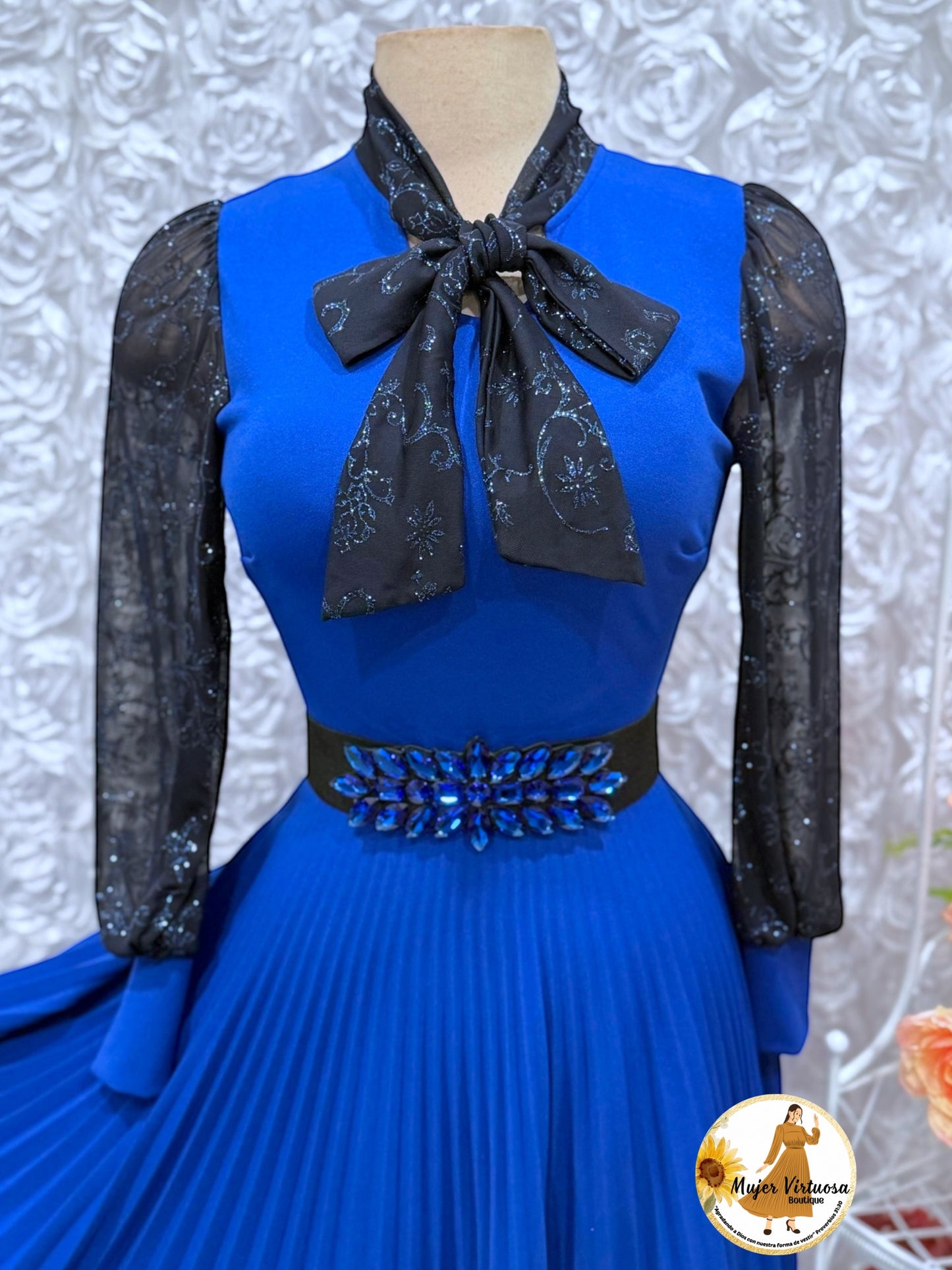 Brenda Royal Blue Dress