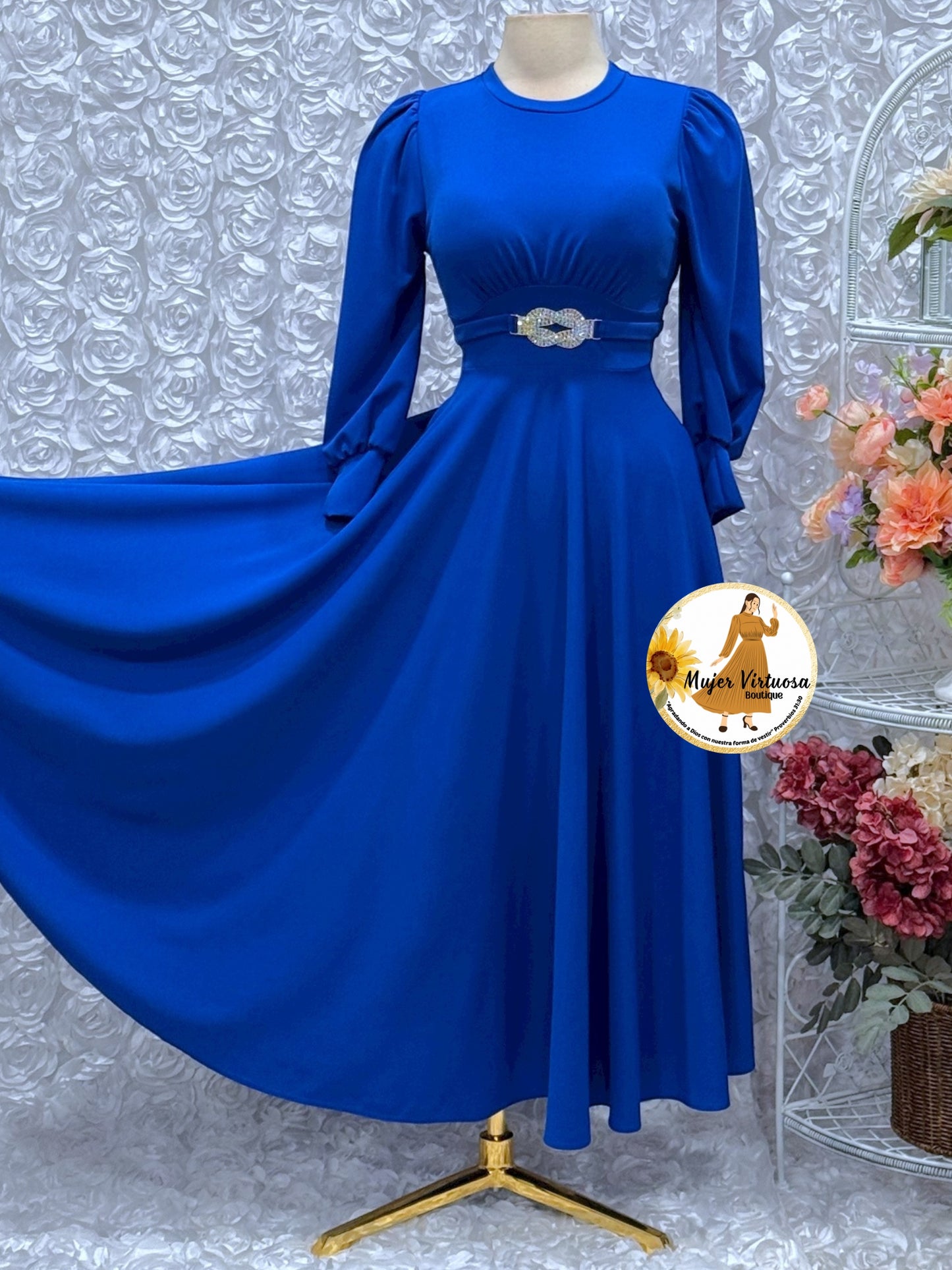 Natasha Royal Blue Dress