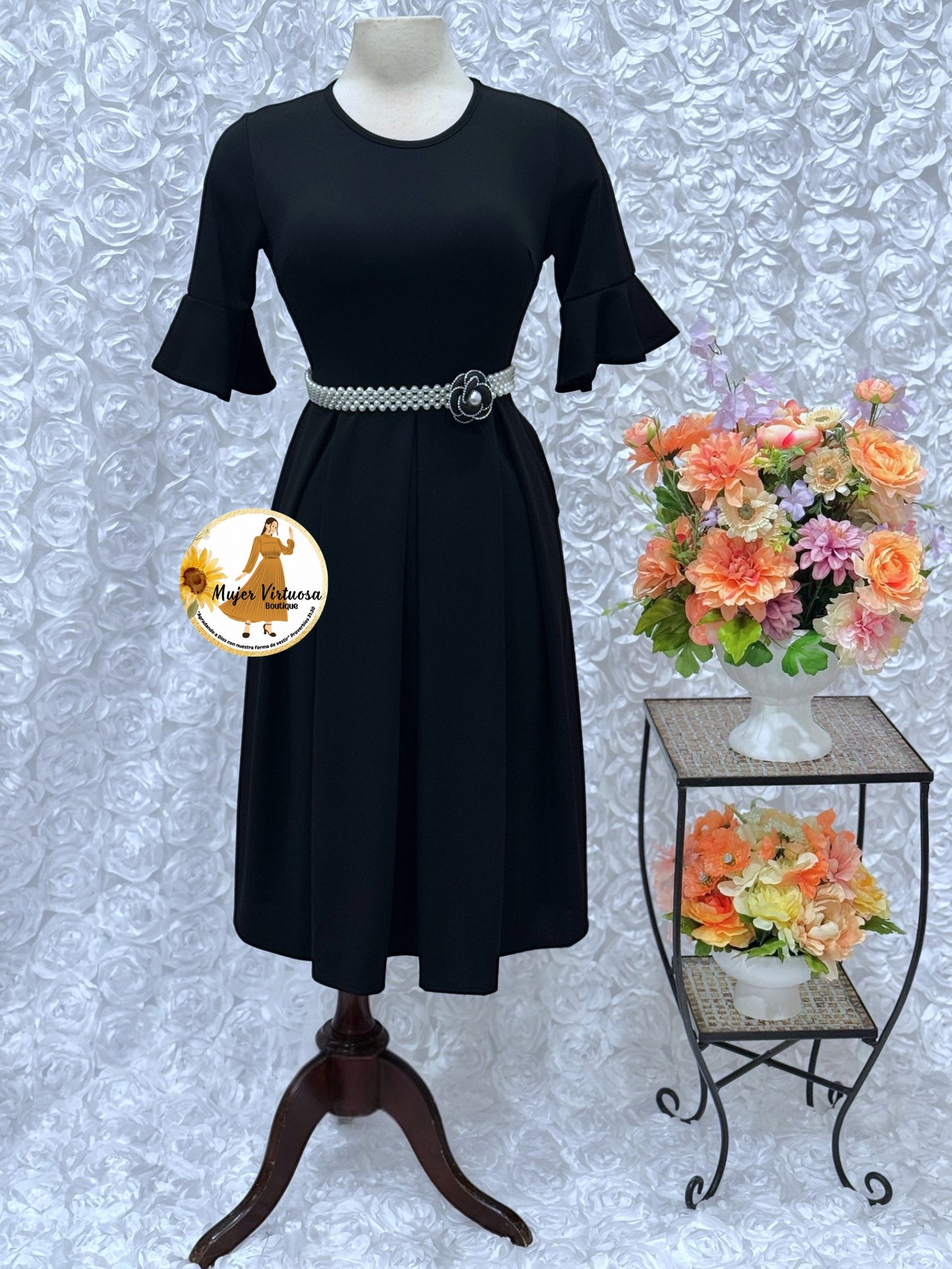 Spring is here Black Dress
