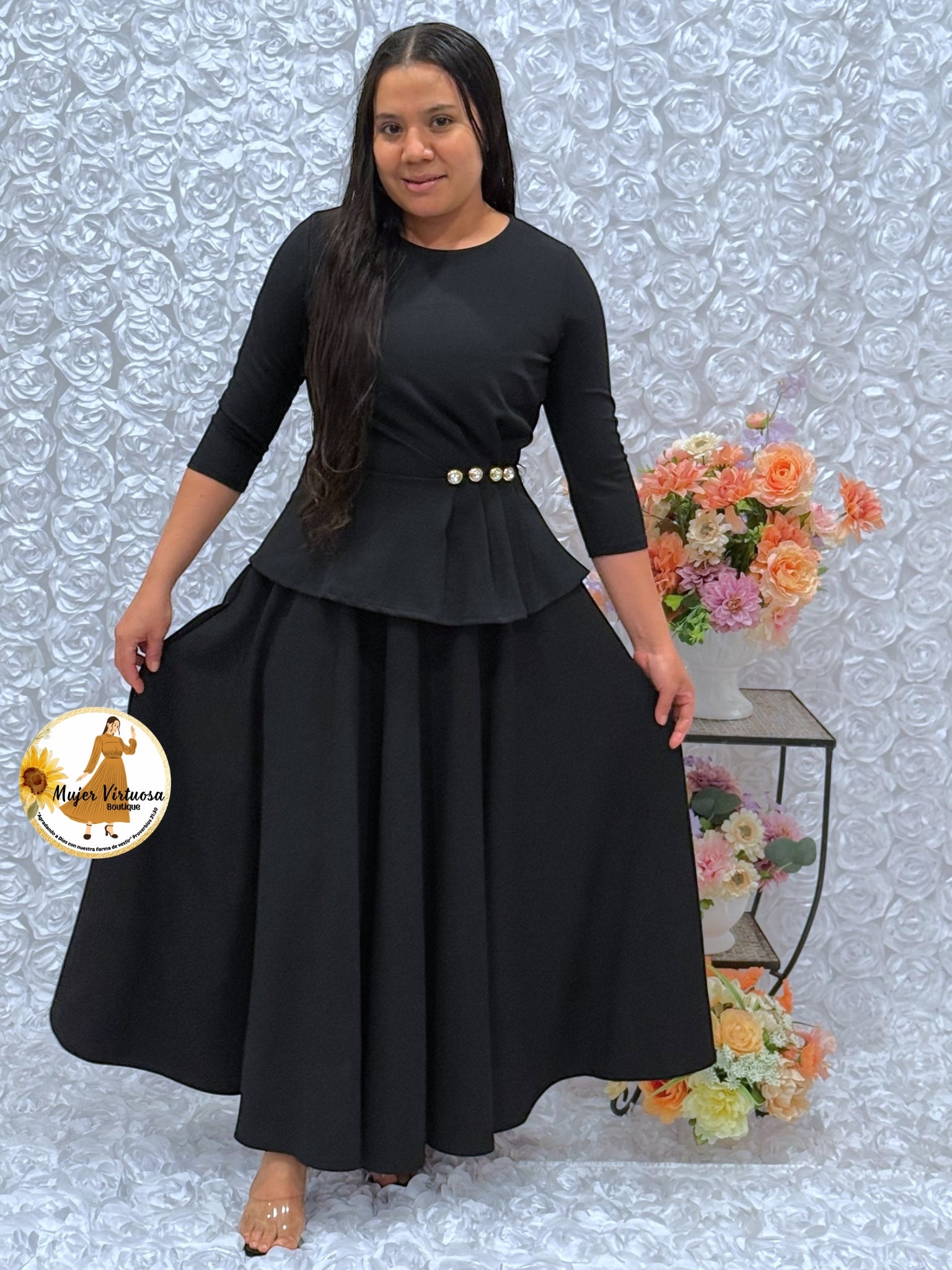 betty black dresses Take Me Off Soft Floral Lounge Dress