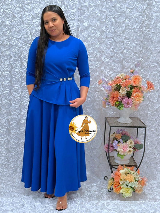Betty Royal Blue Dress