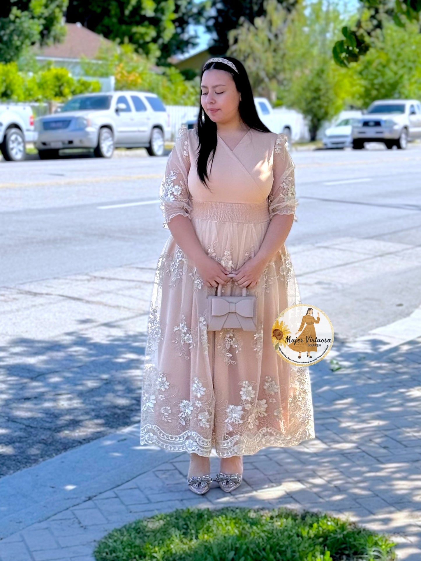 Julisa Avena Mesh Dress