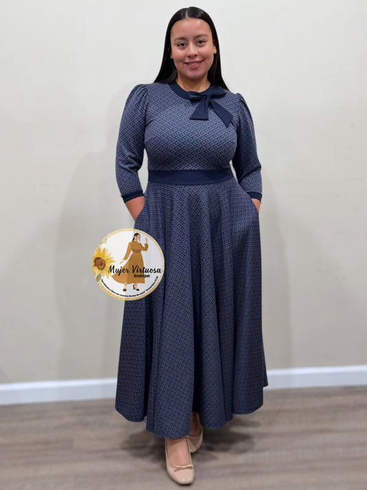 Juliette All Navy Blue Dress