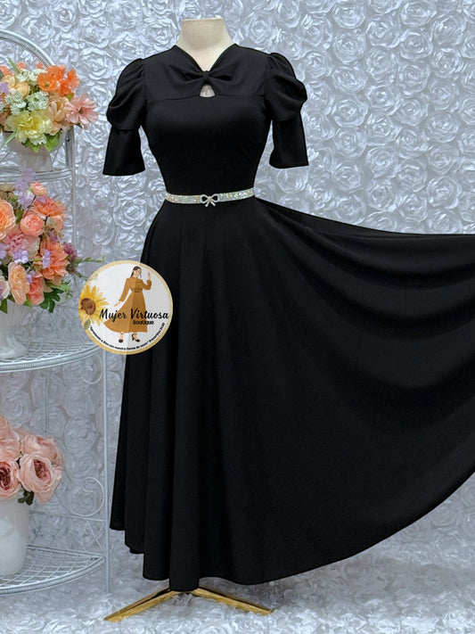 Bianca Black Dress