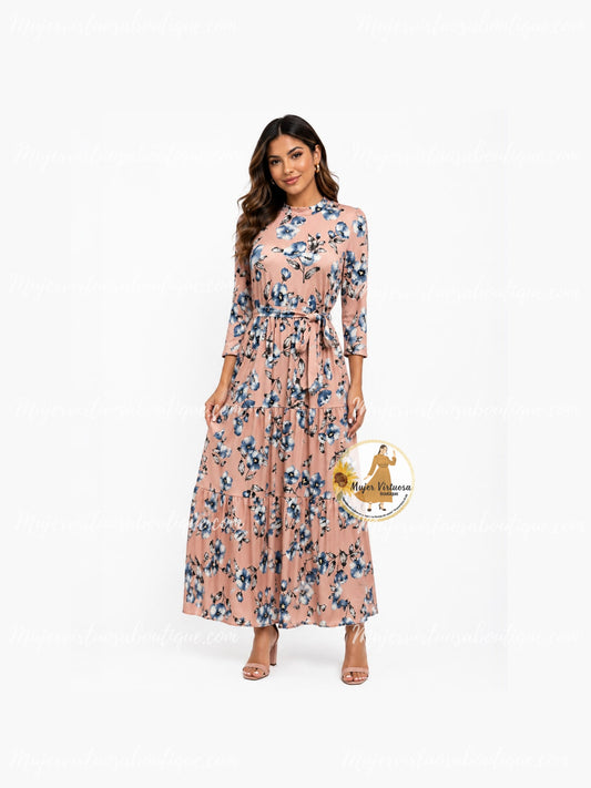 Zuri Pink Floral Dress