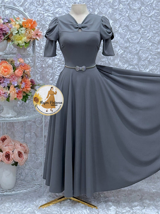 Bianca Grey Dress