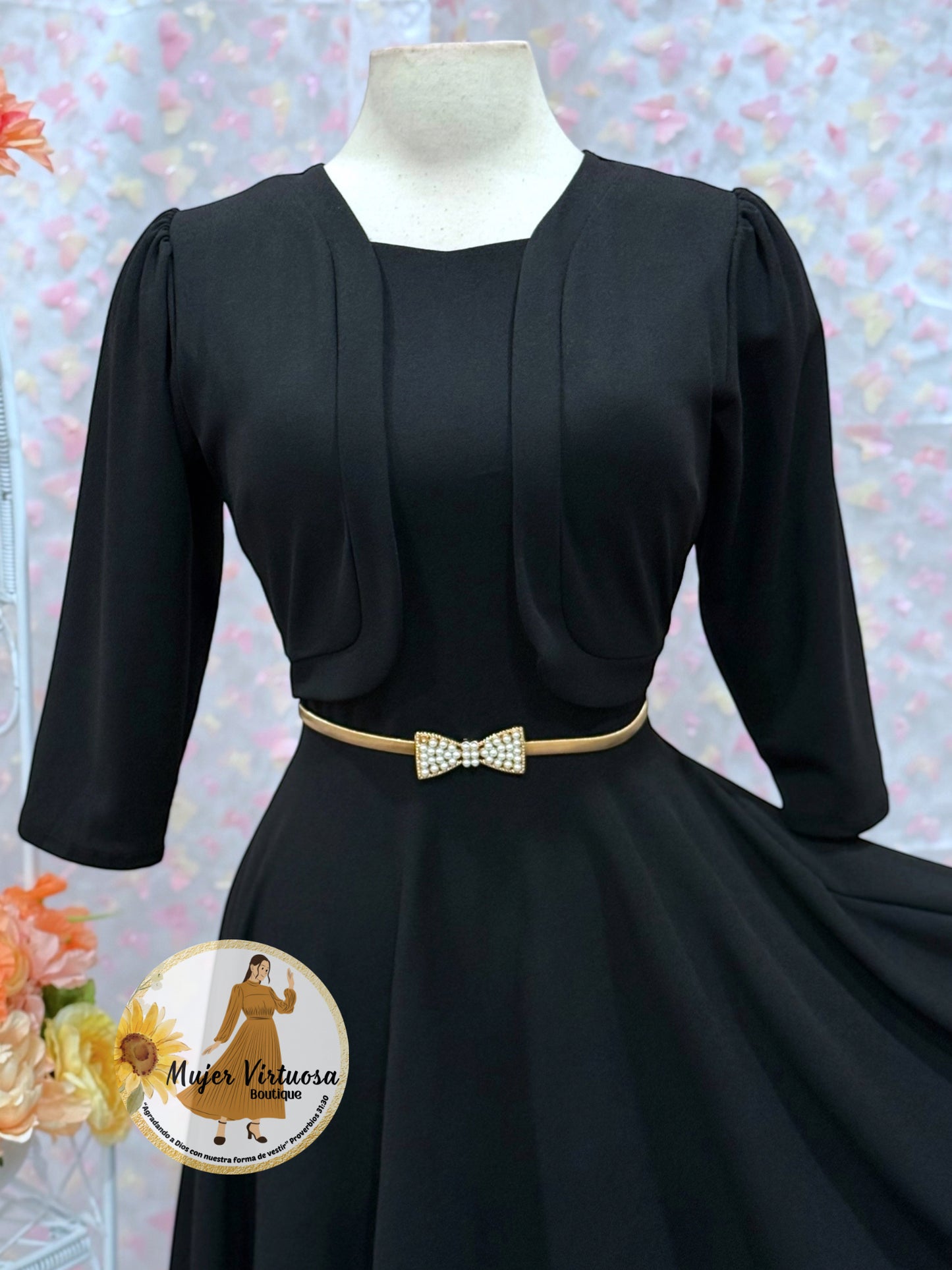 Black Blazer Maxi Dress