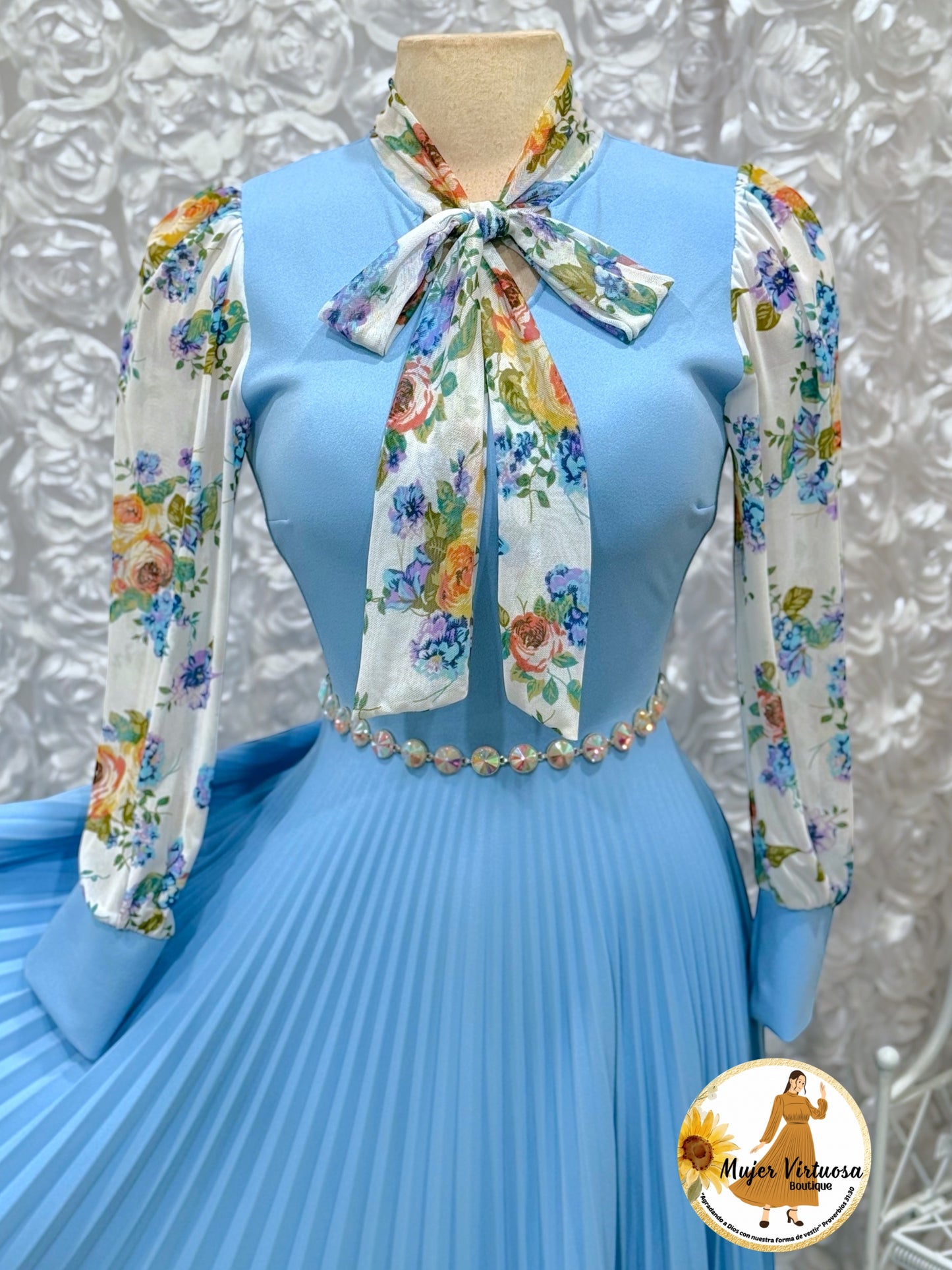 Brenda Baby Blue Dress