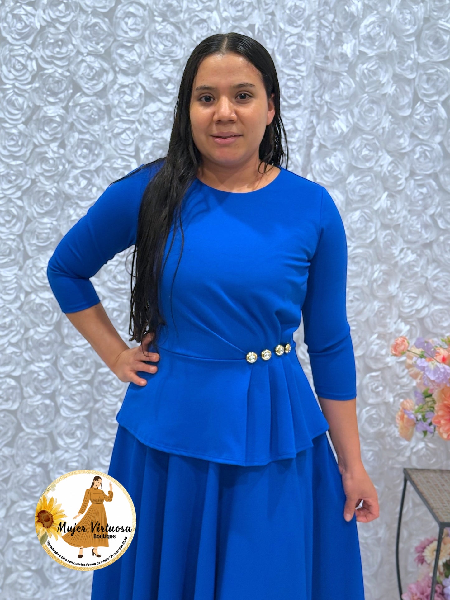 Betty Royal Blue Dress