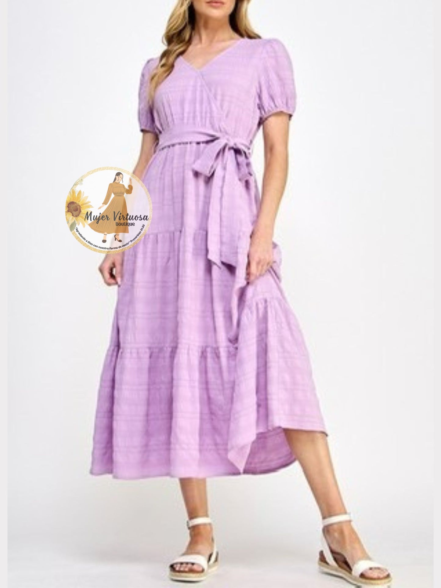 Lilac Maxi Dress