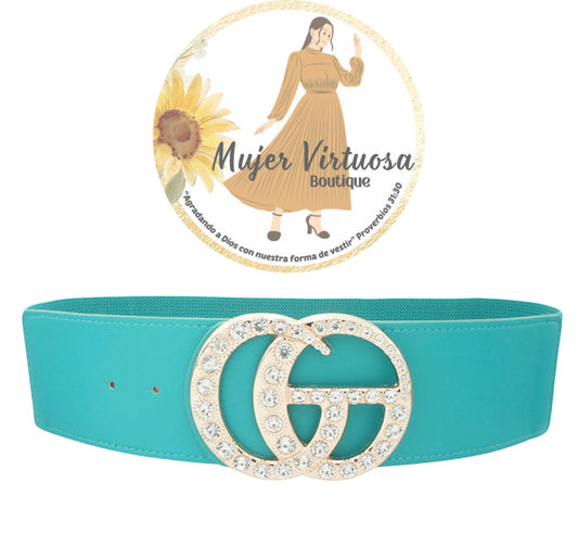 Turquesa Elastic Belt