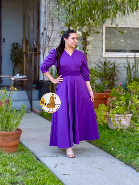 Julisa Violet Boho Dress