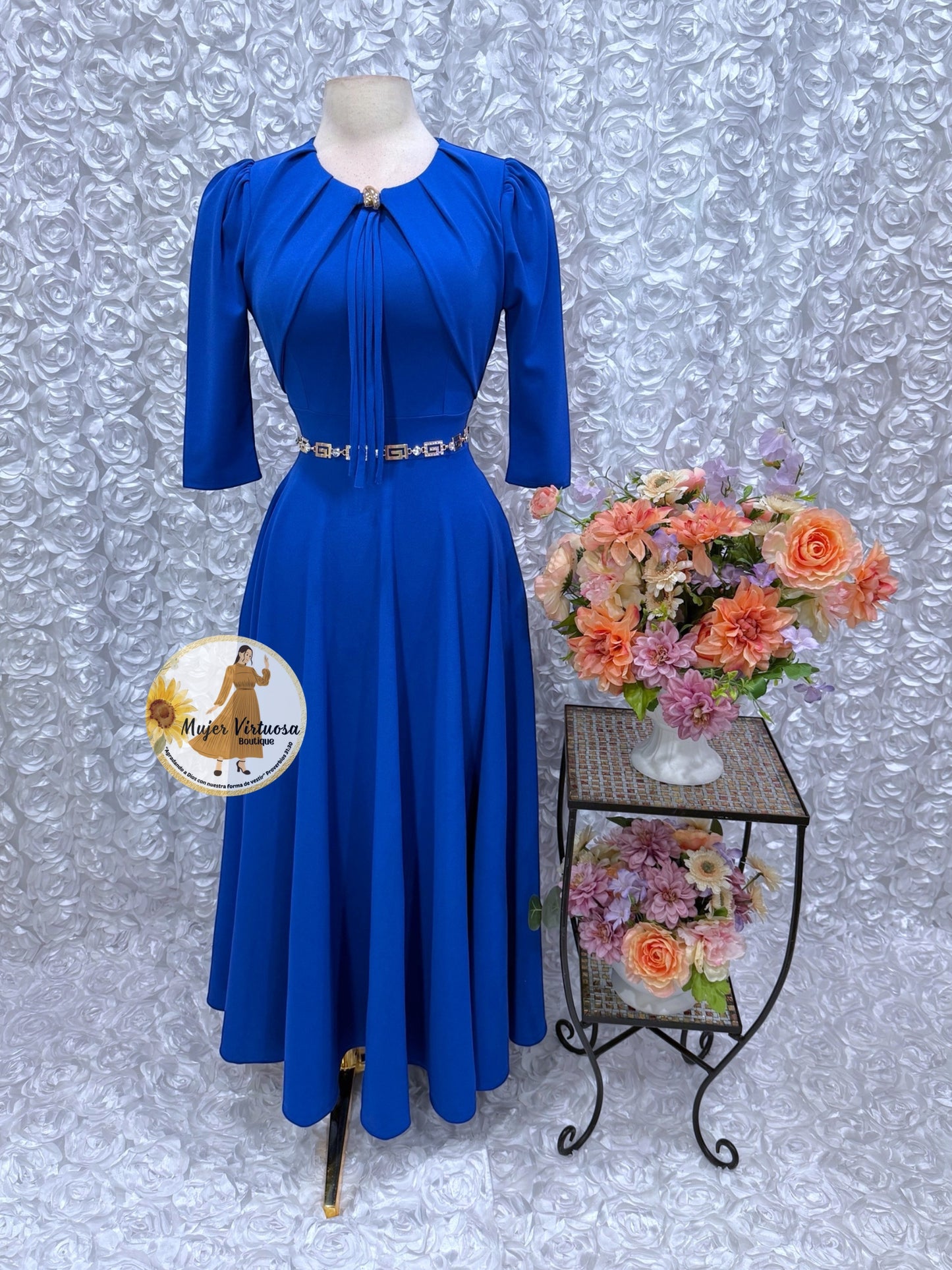 Roselyn Royal Blue Blazer Dress