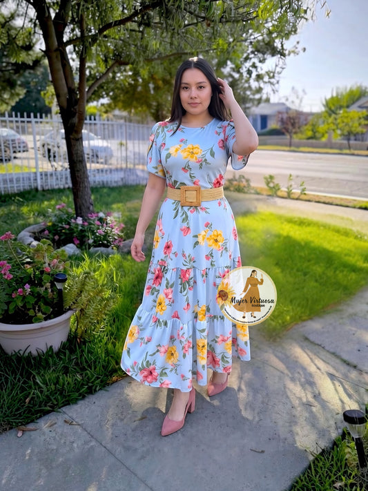 Ruth Celeste Floral Dress